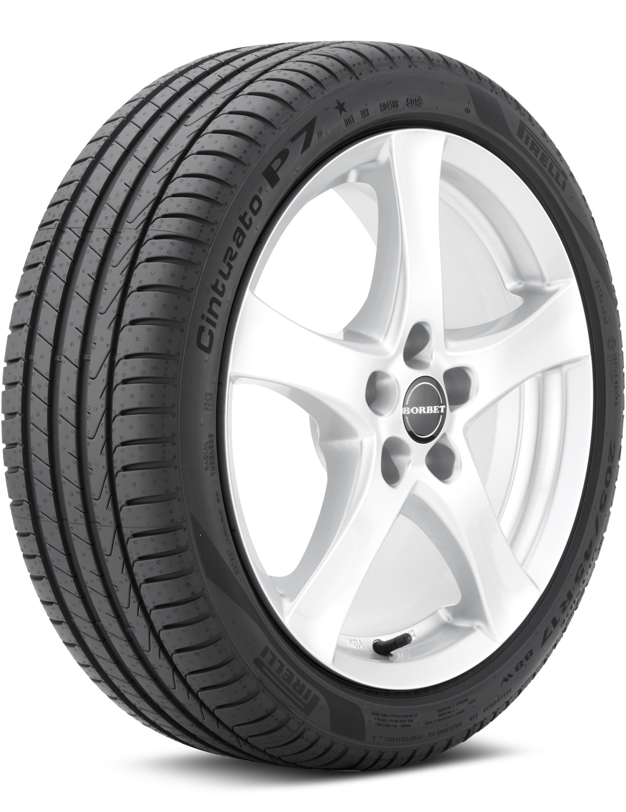 Pirelli Cinturato P7 (P7C2) 205/45-17 XL 88W Ultra High Performance Summer Tire 3145800