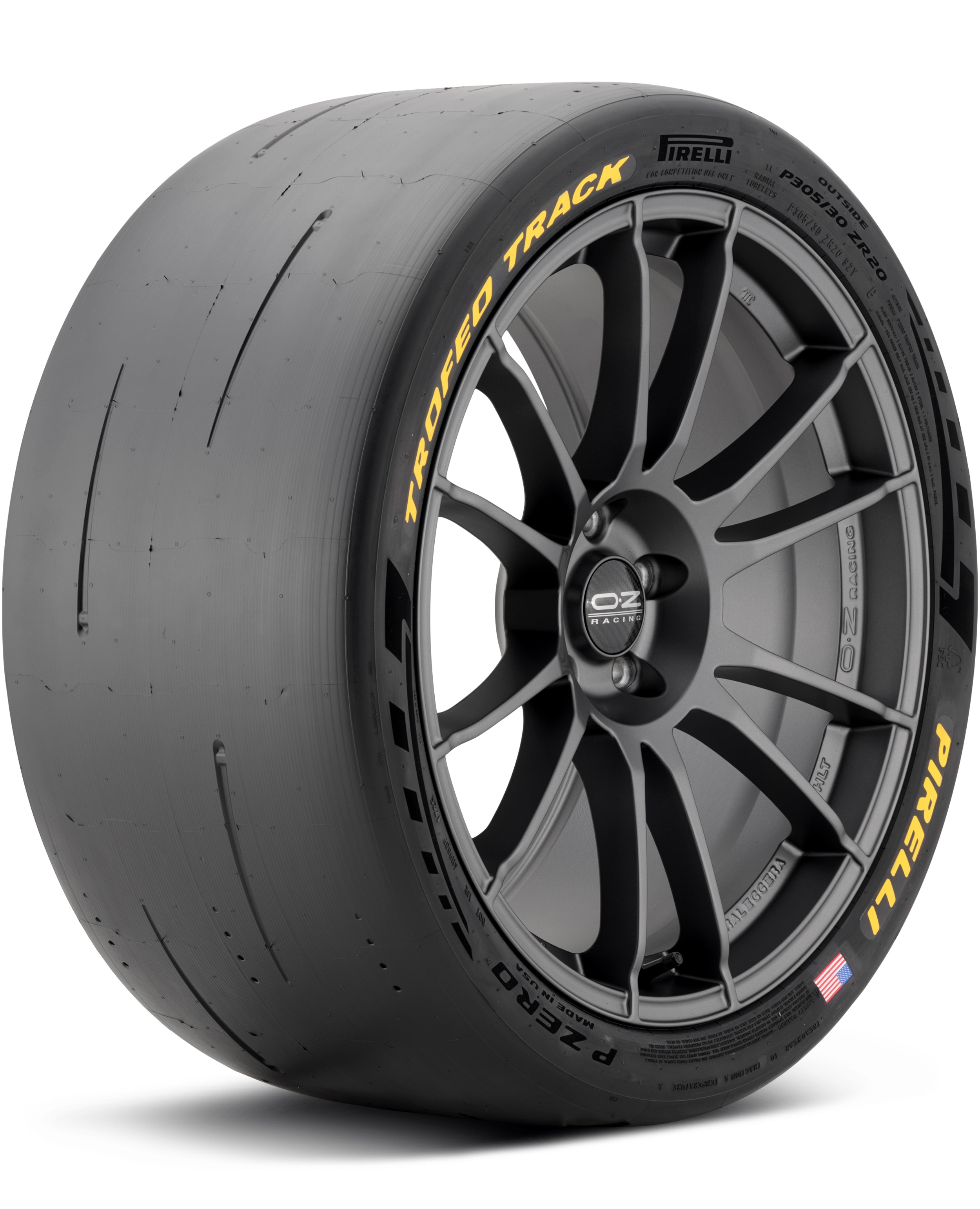Pirelli, Pirelli P Zero Trofeo Track 255/40ZR17 LL 89Y Racetrack & Autocross Only Tire 4290700