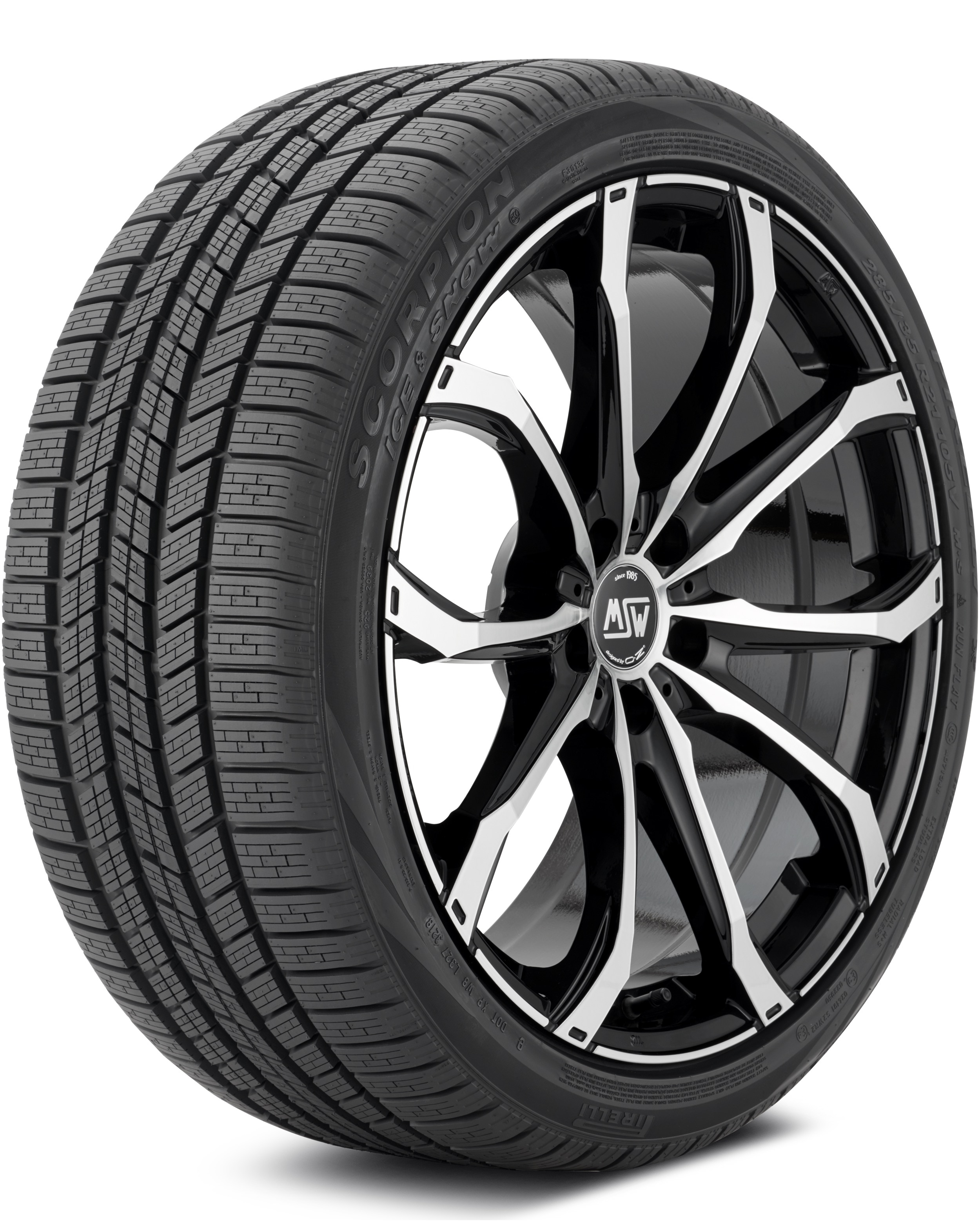 Pirelli Scorpion Ice & Snow Run Flat 315/35-20 XL 110V Light Truck/SUV Performance Snow Truck Tire 2050100