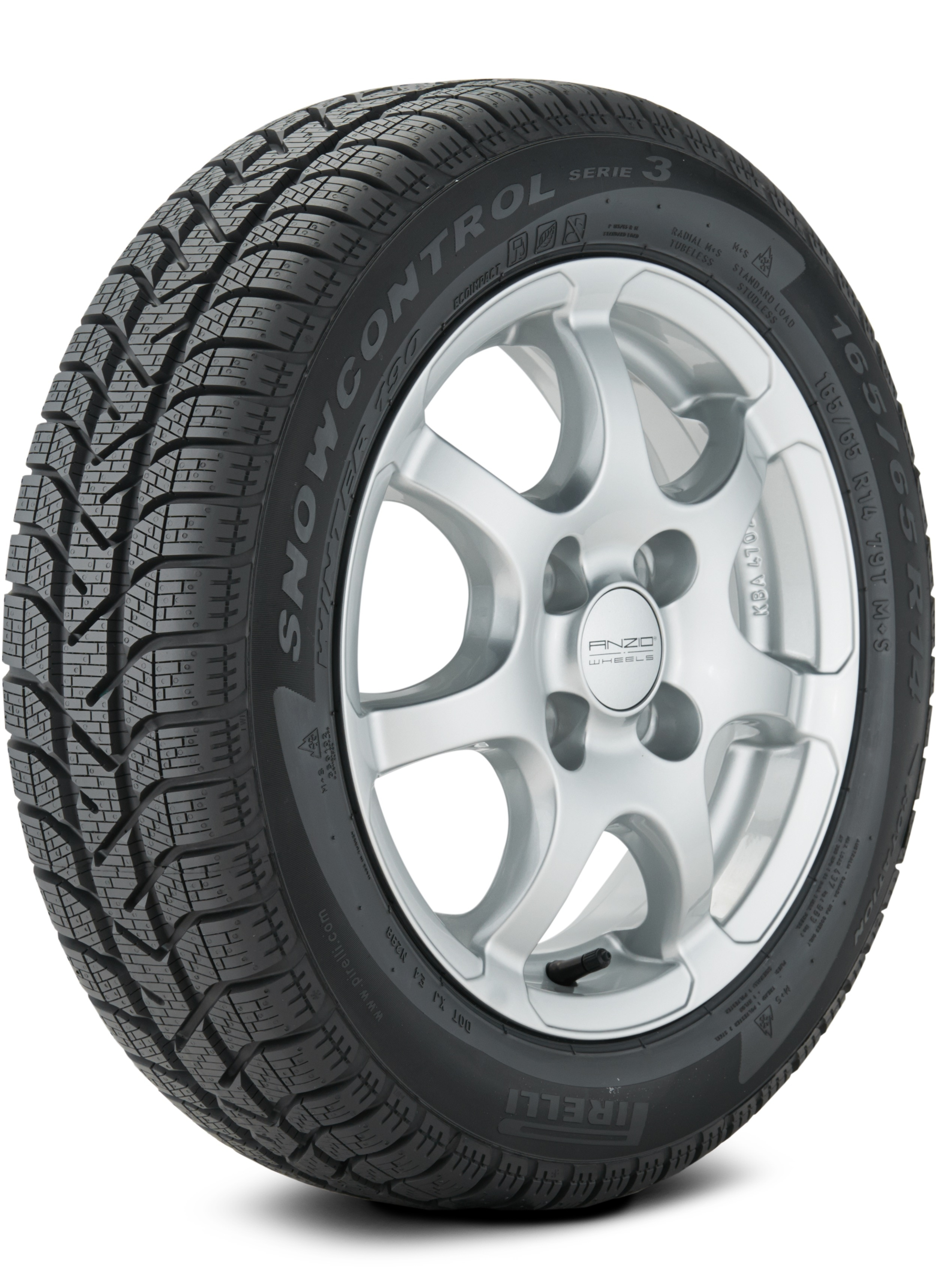 Pirelli Winter Snowcontrol Serie 3 Run Flat 195/55-16 87H Performance Winter / Snow Tire 2301000
