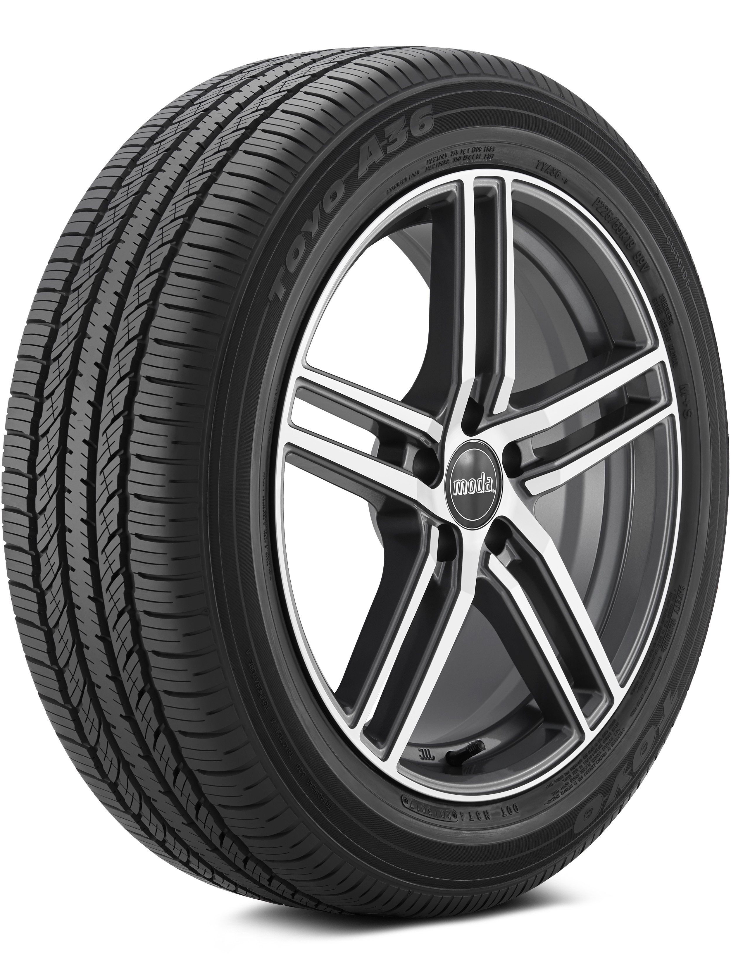 Toyo A36 225/55-19 99V Crossover/SUV Touring All-Season Tire 140630