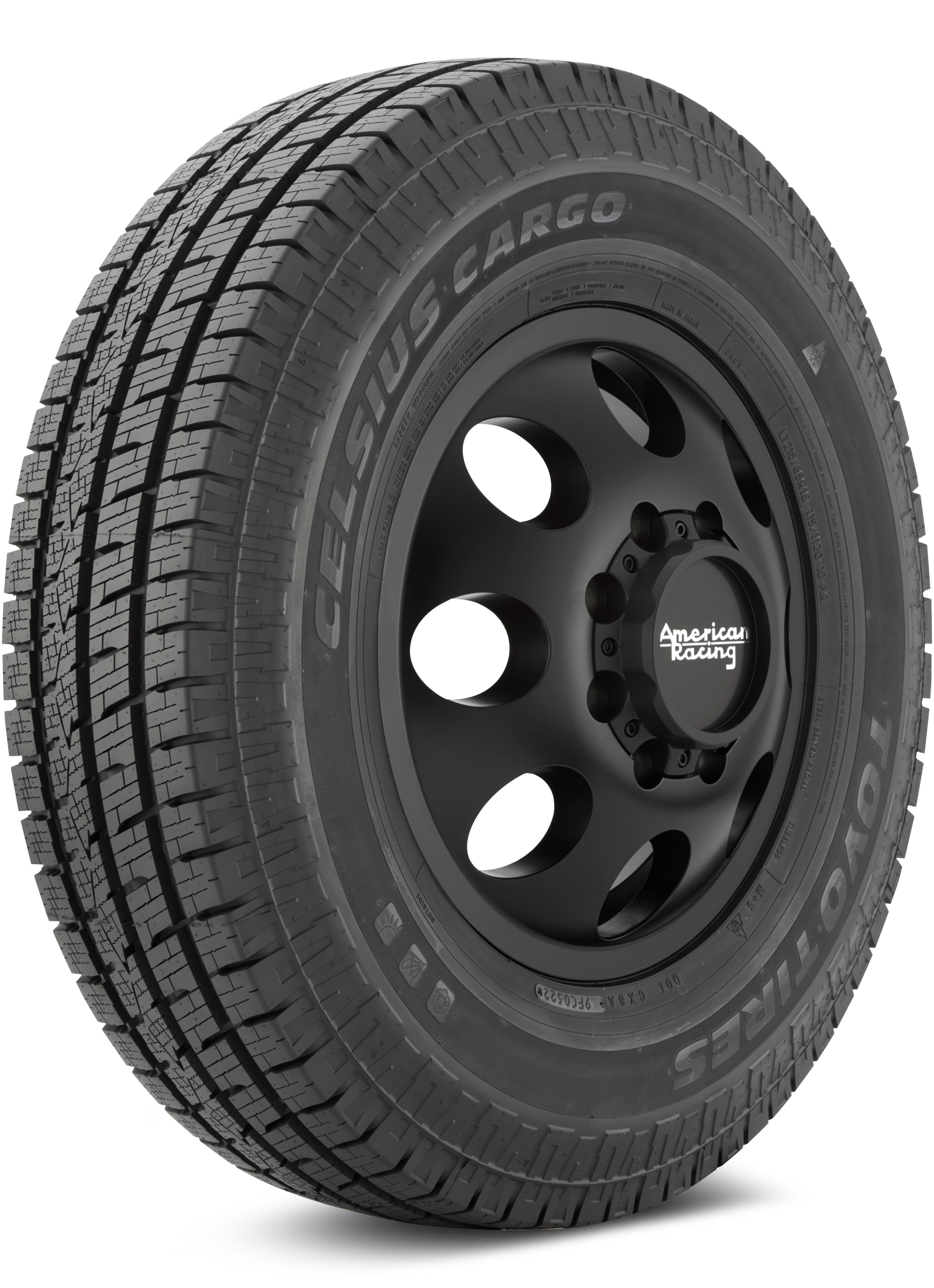 Toyo Celsius Cargo 205/75-16 E 113/111R Highway All-Season Tire 238570