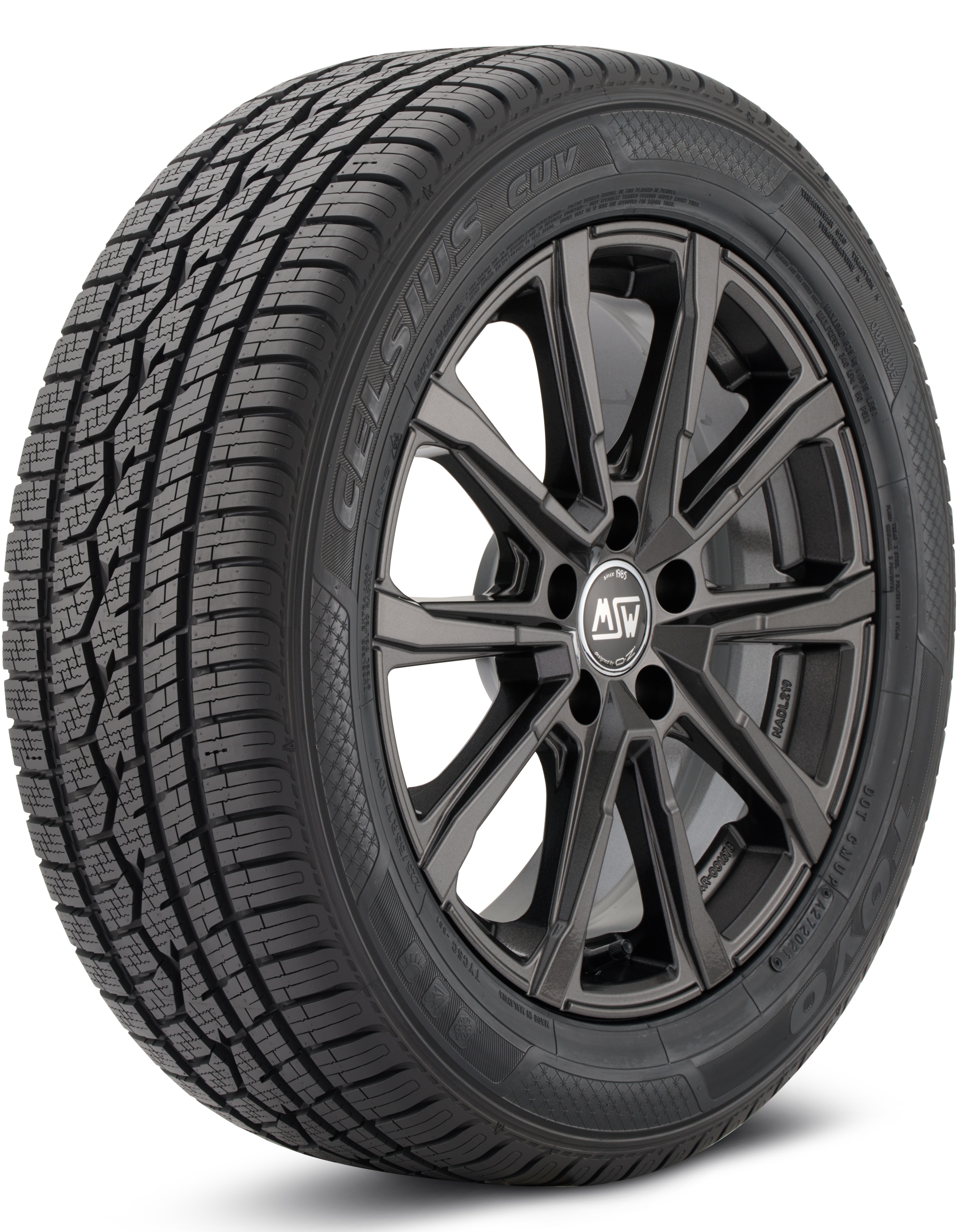 Toyo Celsius CUV 255/50-19 107V Crossover/SUV Touring All-Season Tire 128150