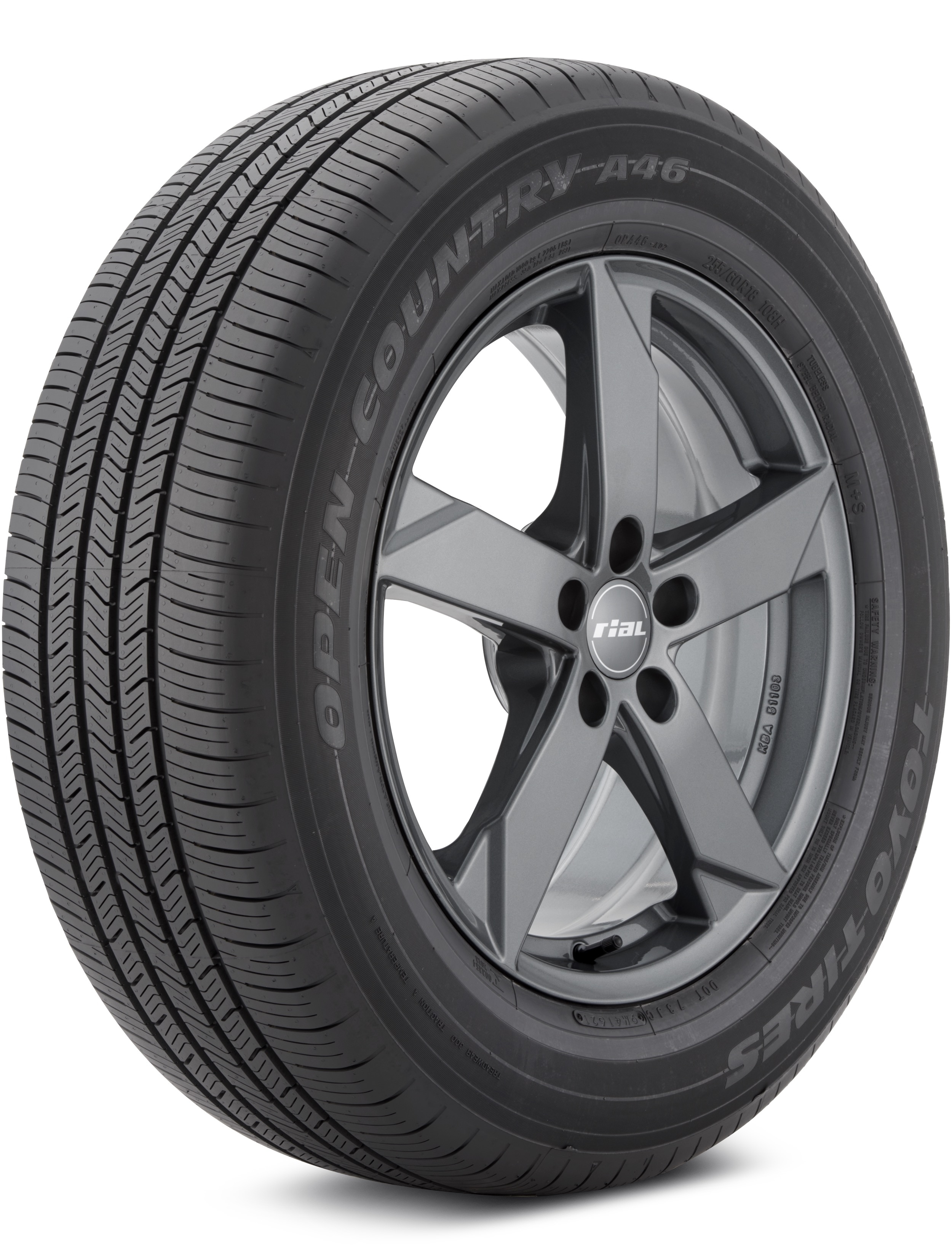 Toyo Open Country A46 255/60-18 108H Crossover/SUV Touring All-Season Tire 302210