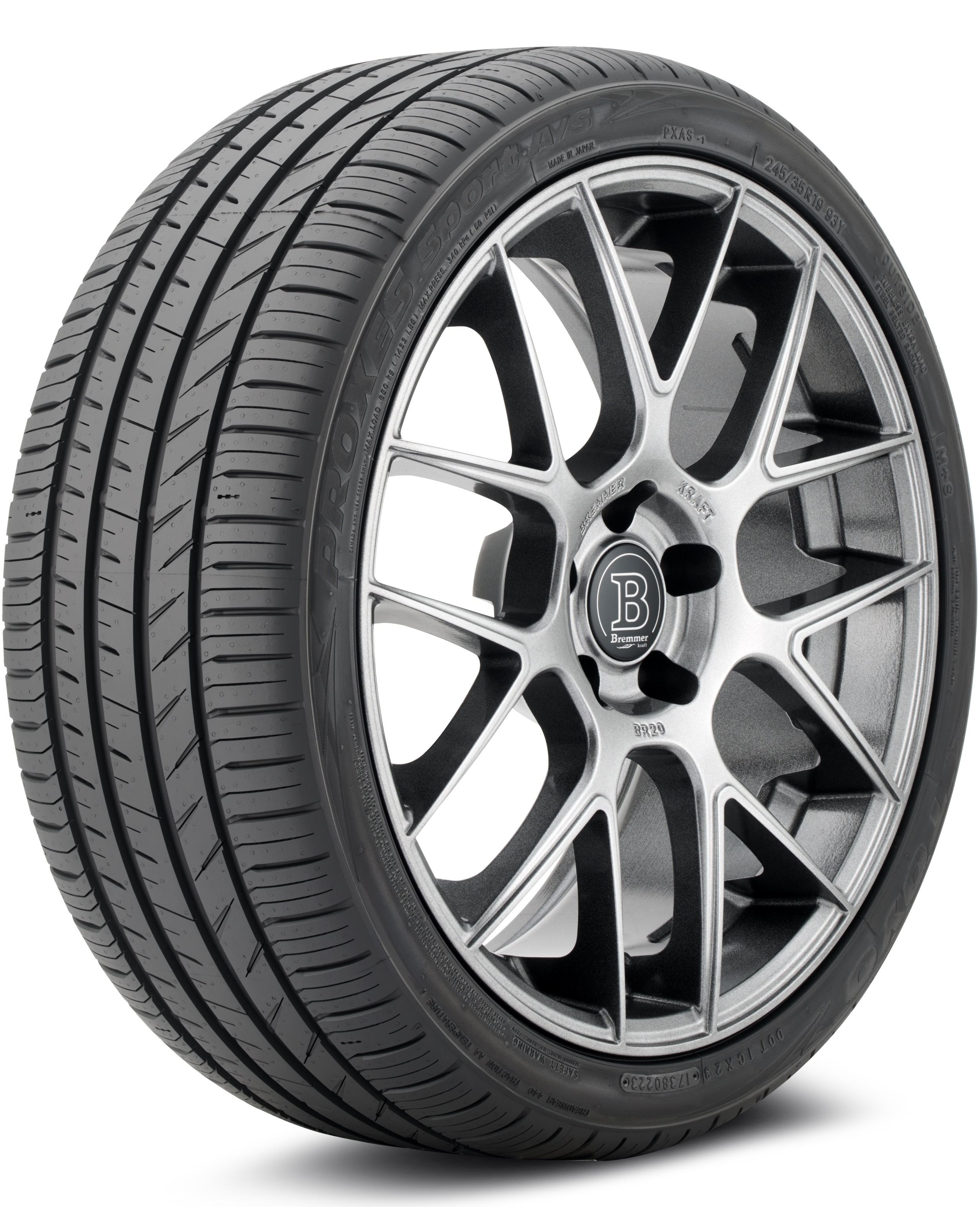 Toyo Proxes Sport A/S 245/35-19 XL 93Y Ultra High Performance All-Season Tire 214720