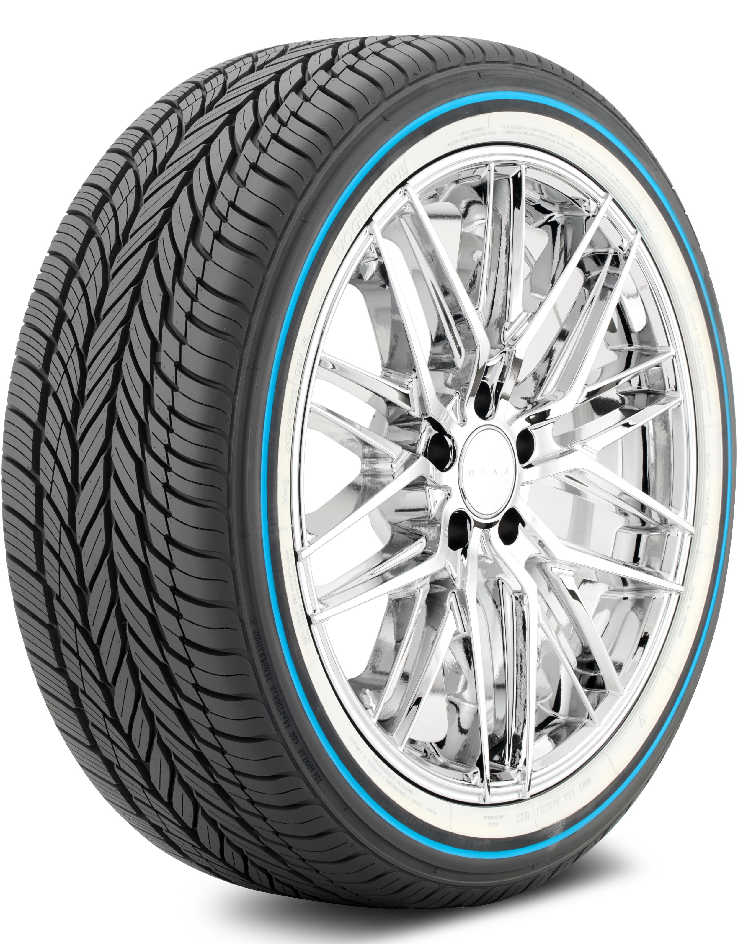 Vogue Tyre Custom Built Radial 245/45-19 XL 102V Grand Touring All-Season Tire 03306301
