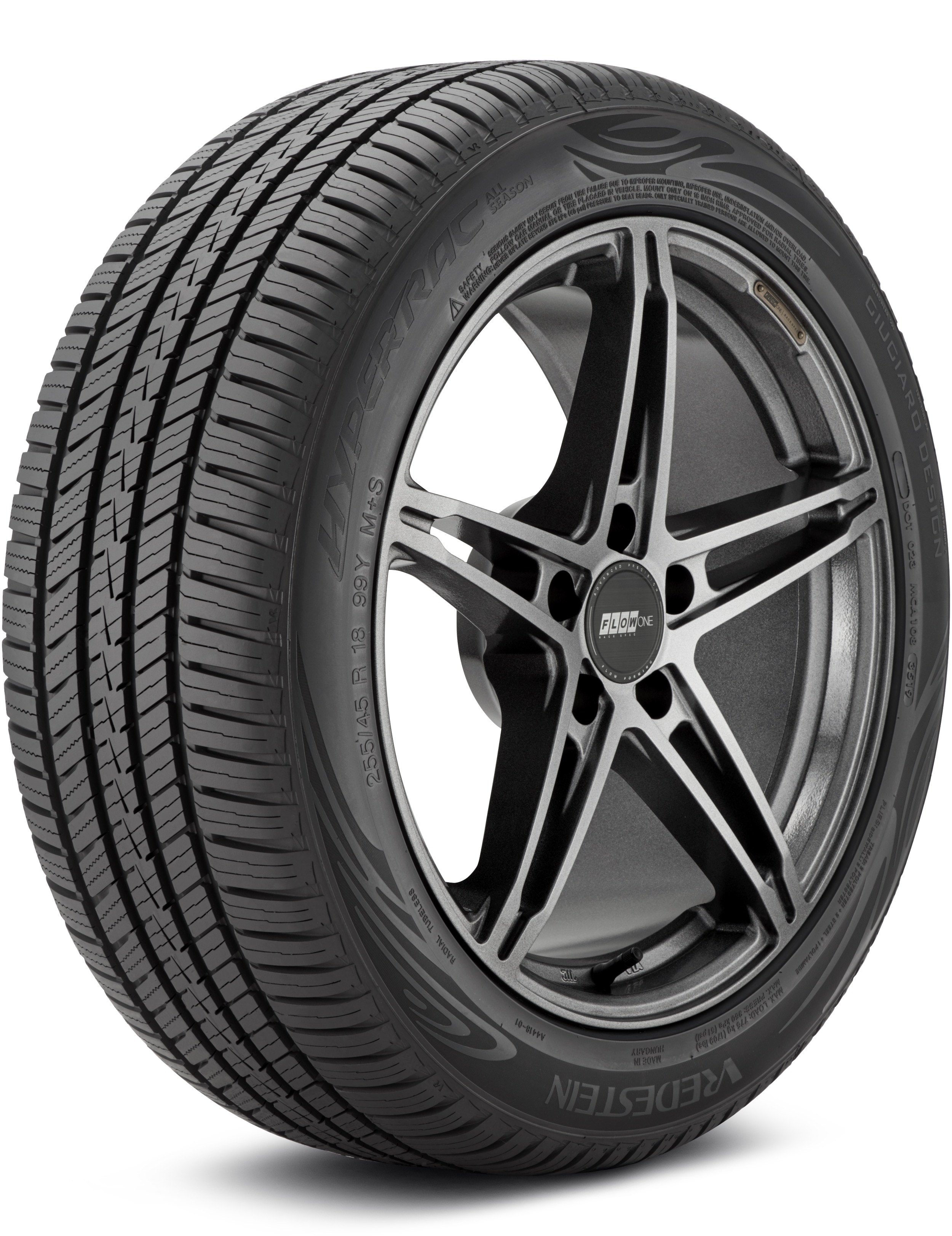 Vredestein Hypertrac All Season 255/45-18 99Y Ultra High Performance All-Season Tire AP25545018YHYPA00