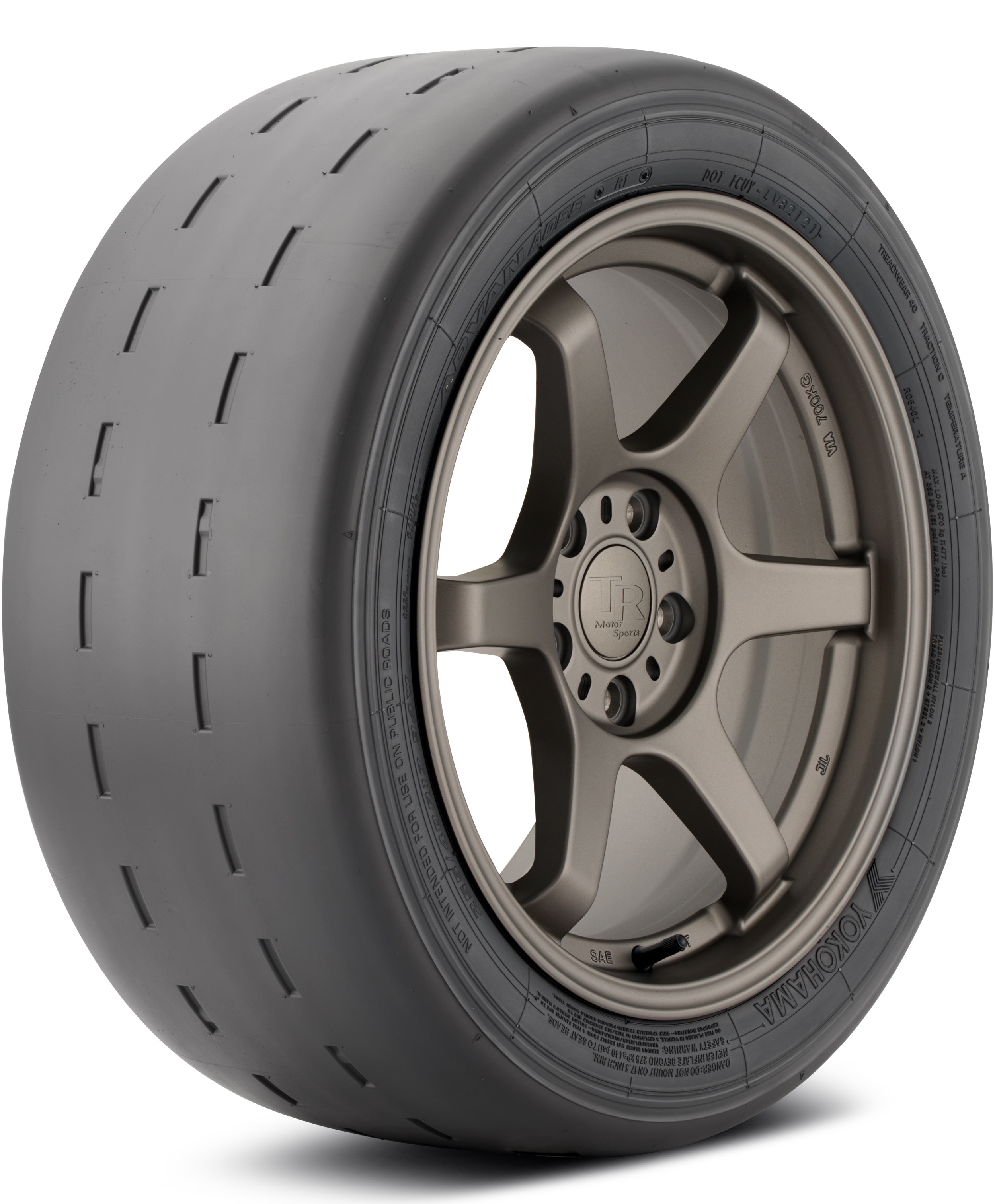 Yokohama ADVAN A055 205/50-15 86W Racetrack & Autocross Only Tire 110115501