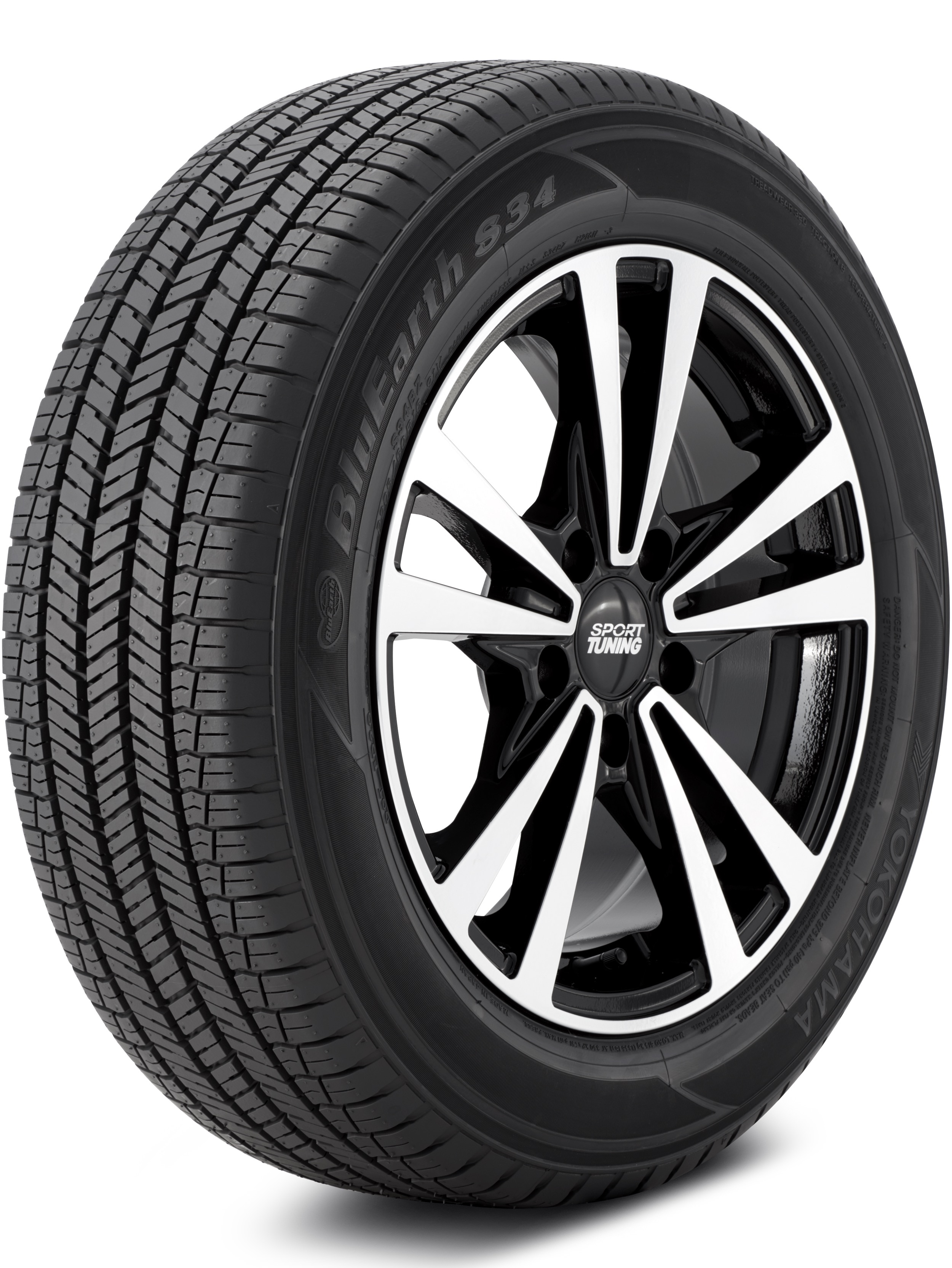 Yokohama BluEarth S34 215/45-17 87V Grand Touring All-Season Tire 110193312