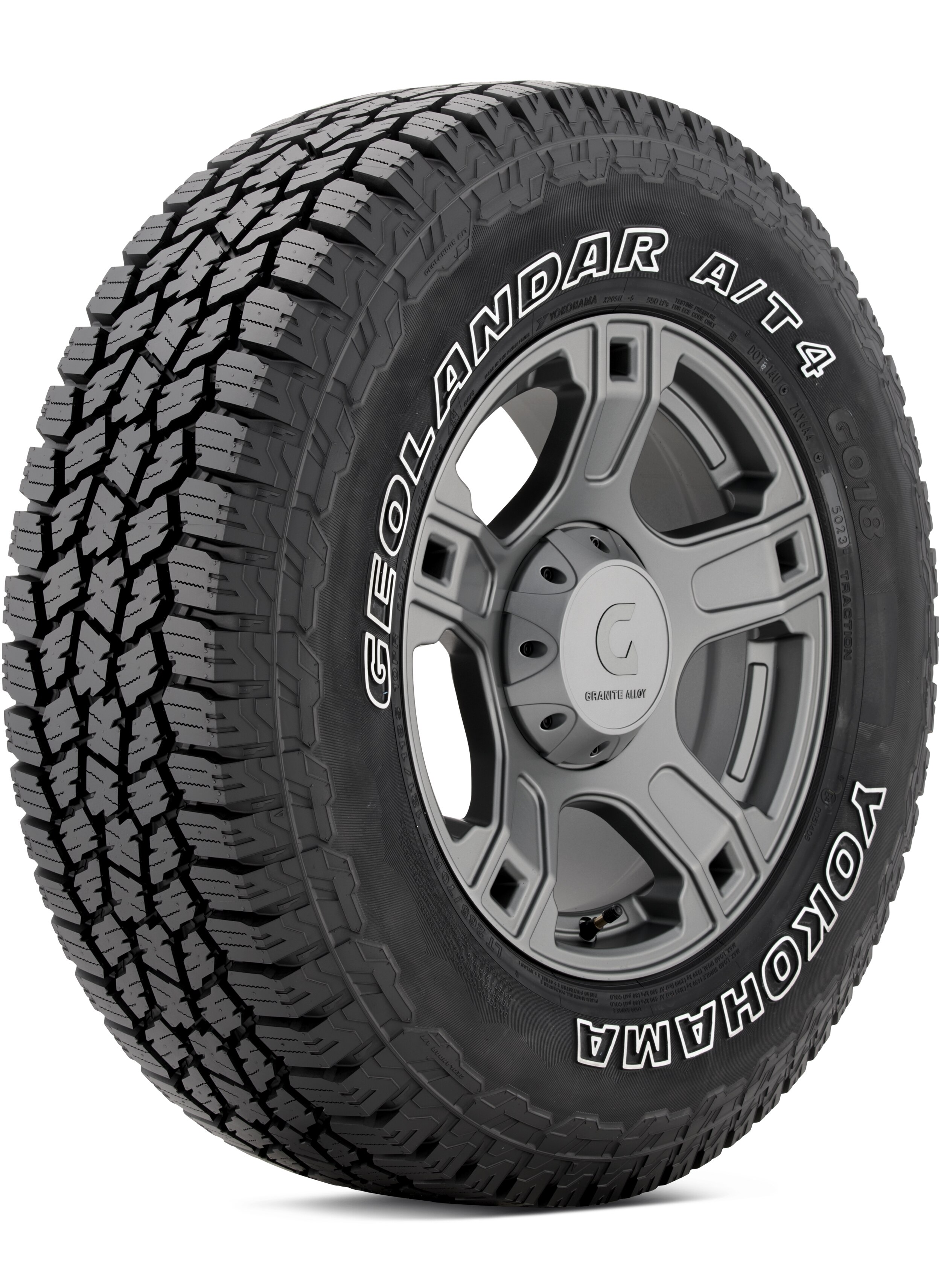 Yokohama Geolandar A/T4 E 121/118S On-Road All-Terrain Tire