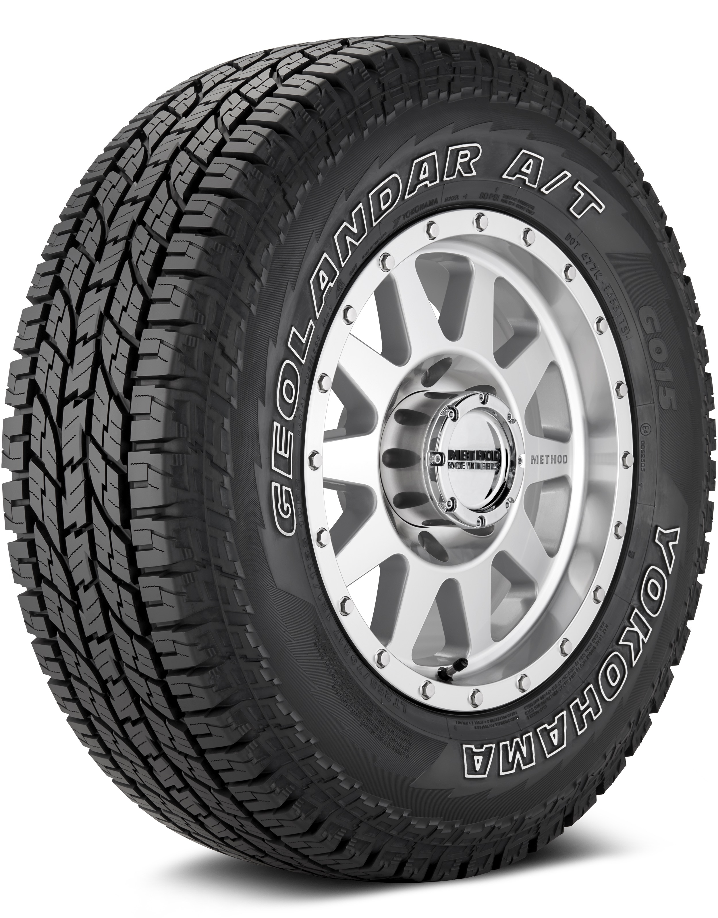 Yokohama Geolandar A/T G015 215/75-15 C 100/97S On-Road All-Terrain Tire 110101628