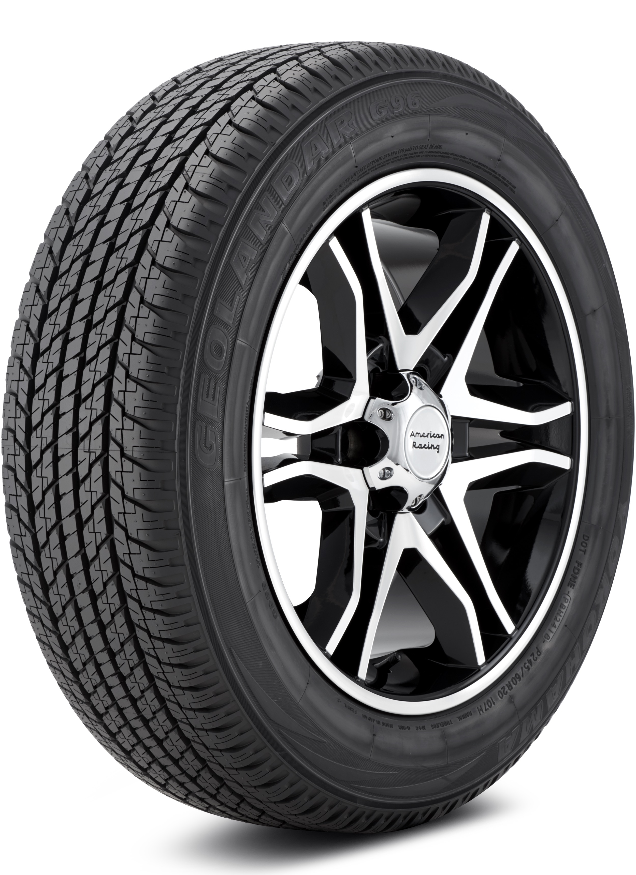 Yokohama Geolandar G96B 245/60-20 107H Highway All-Season Tire 110193223