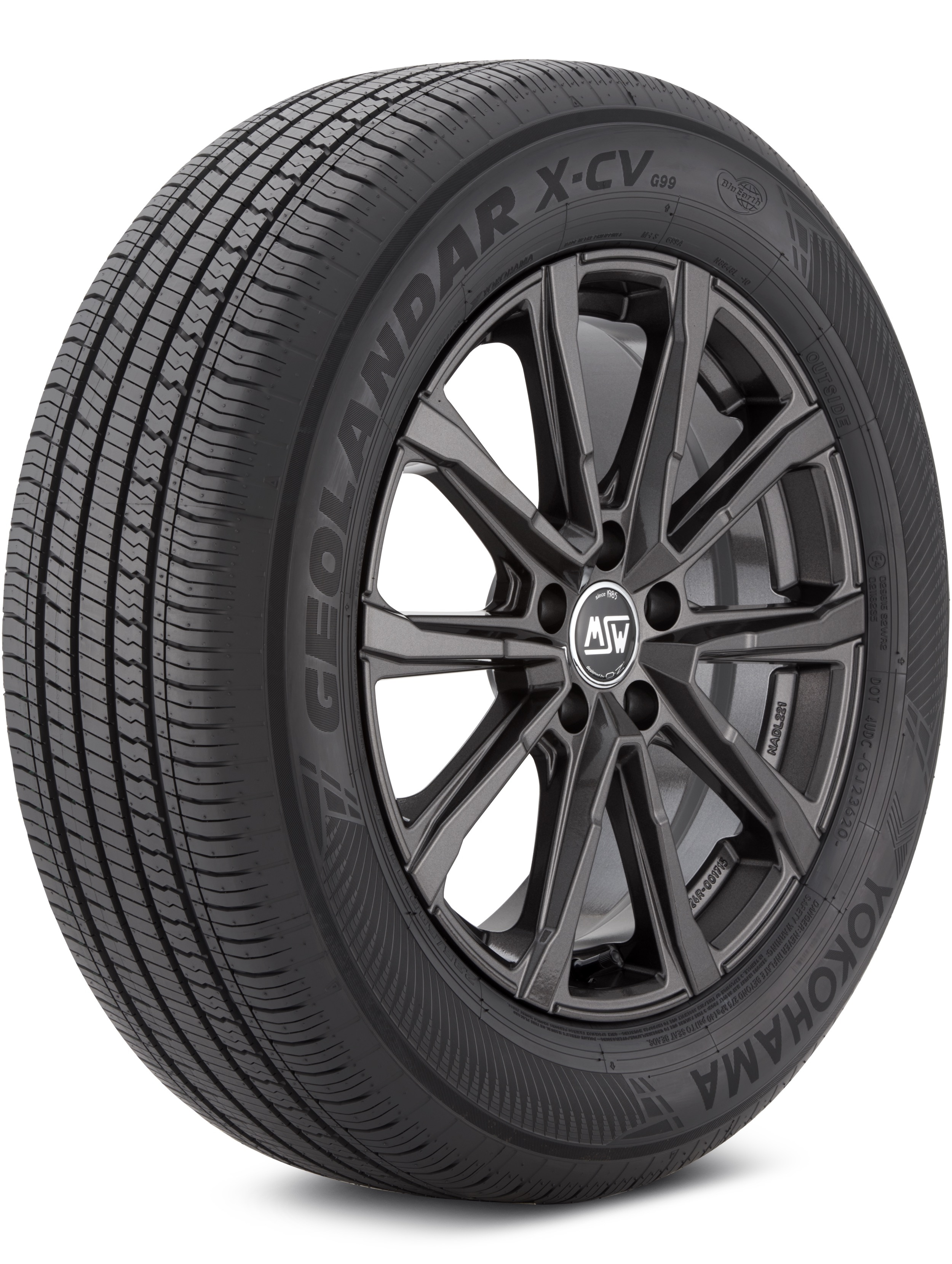 Yokohama Geolandar X-CV G99 235/60-18 103H Crossover/SUV Touring All-Season Tire 110193374