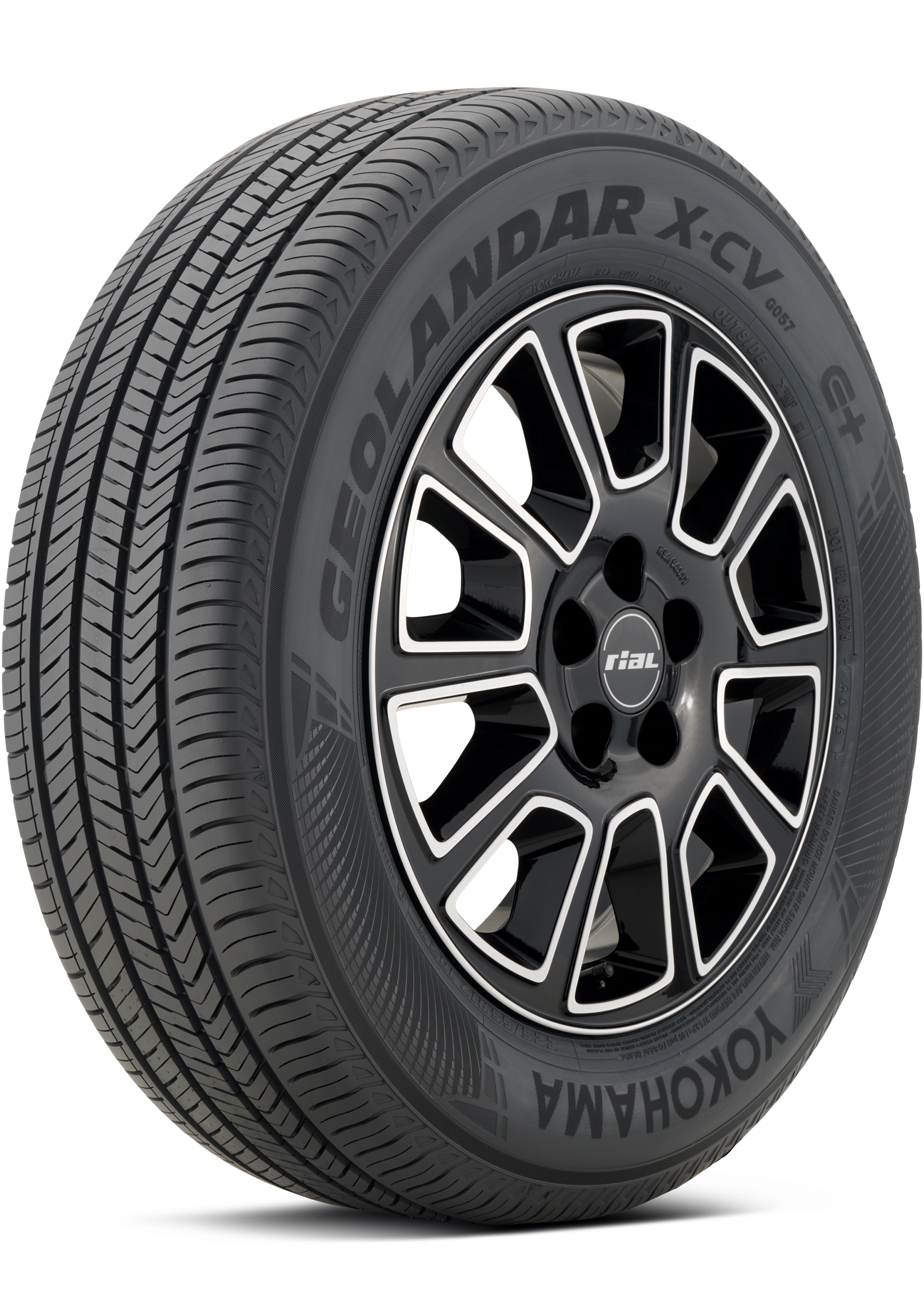 Yokohama Geolandar X-CV G057F 225/65R17 102H Crossover/SUV Touring All-Season Tire 110193456