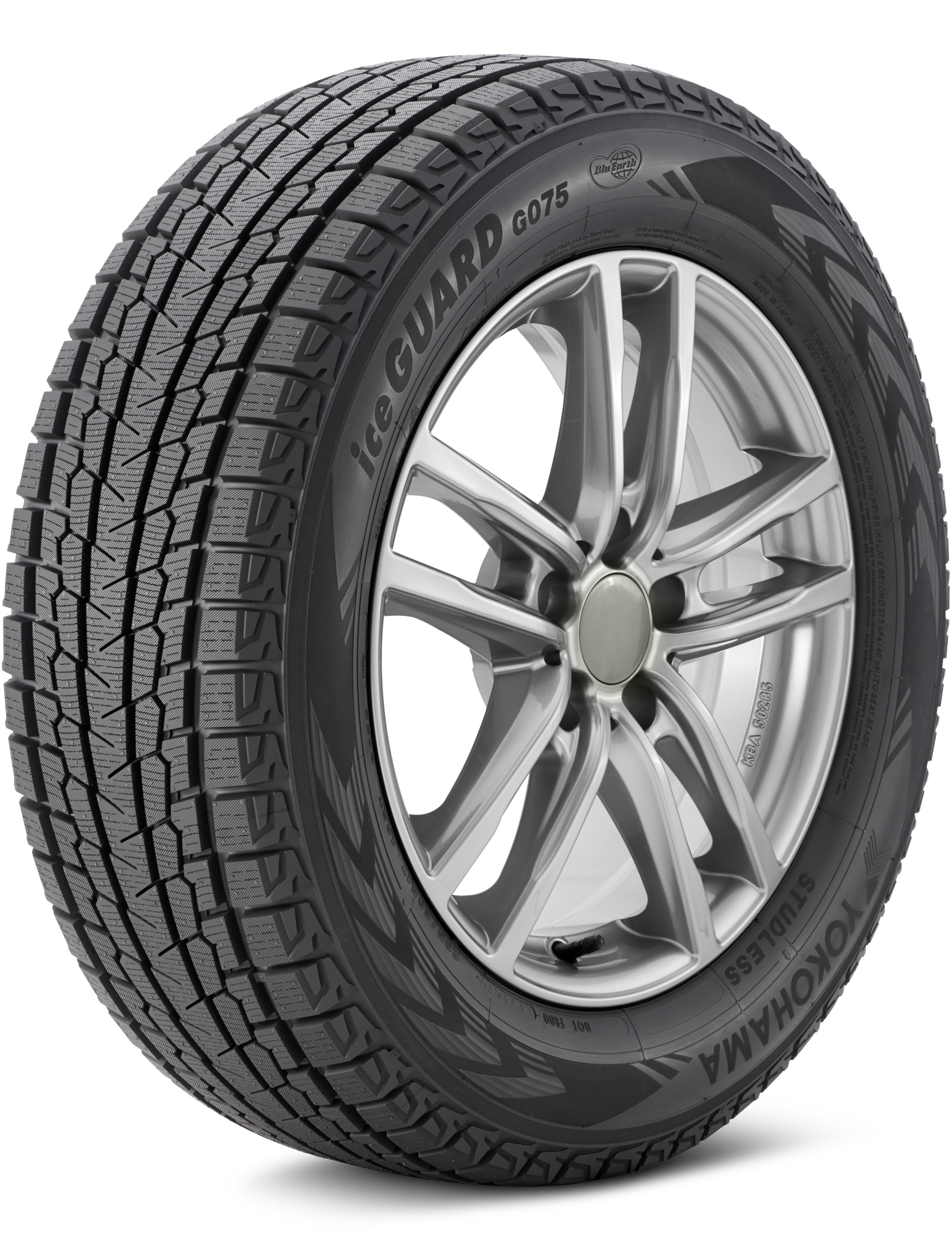 Yokohama iceGUARD G075 315/70-17 E 121/118S Light Truck/SUV Studless Ice & Snow Truck Tire 110175147