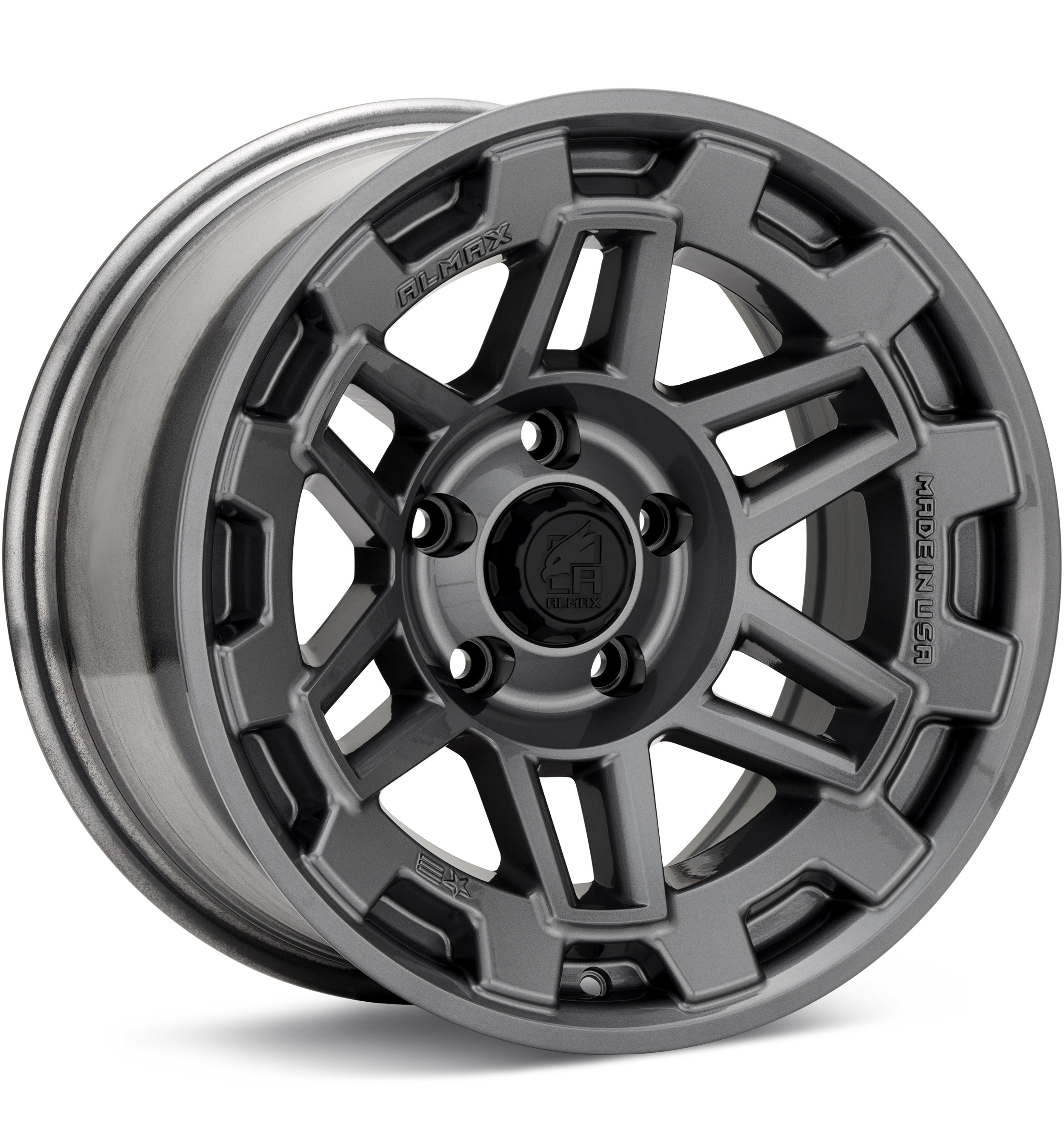 Almax Usa Am-802 Grey Wheels 17 In 17x9 00 Am217961350gg