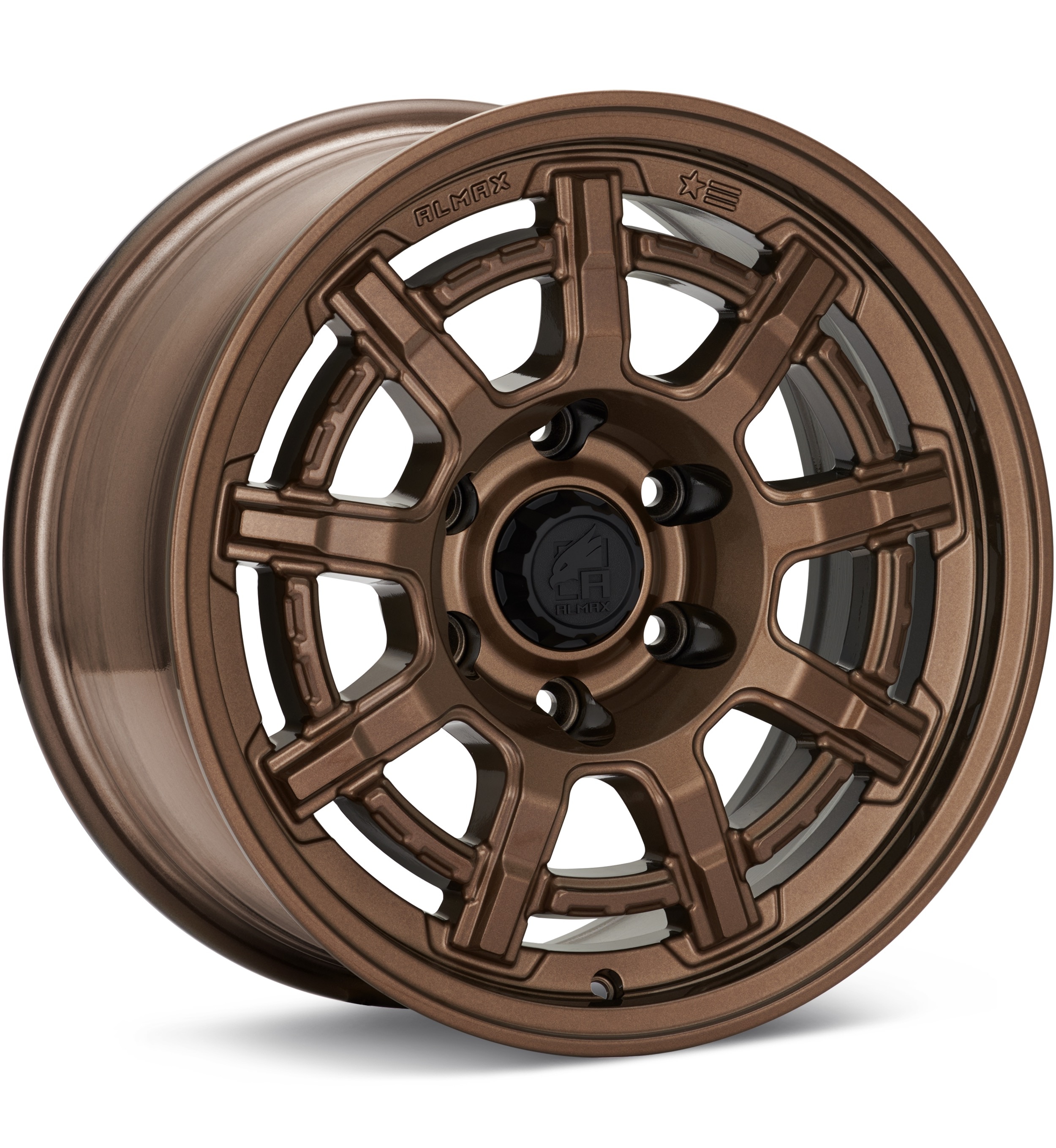 Almax Usa Am-801 Bronze Wheels 17 In 17x8.5 +25 Am11785613525gbz