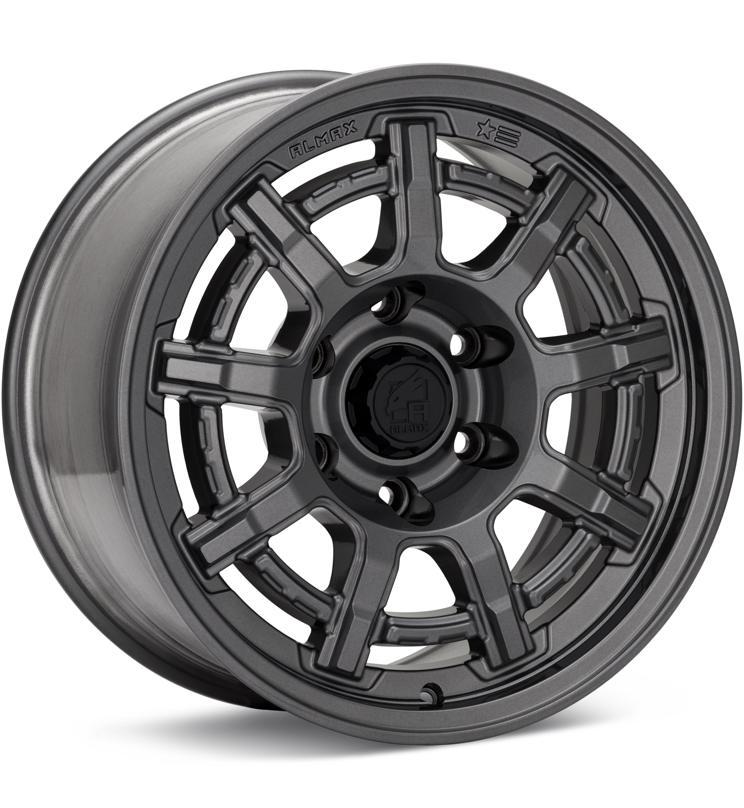 Almax Usa Am-801 Grey Wheels 18 In 18x9 +25 Am1189515025gg