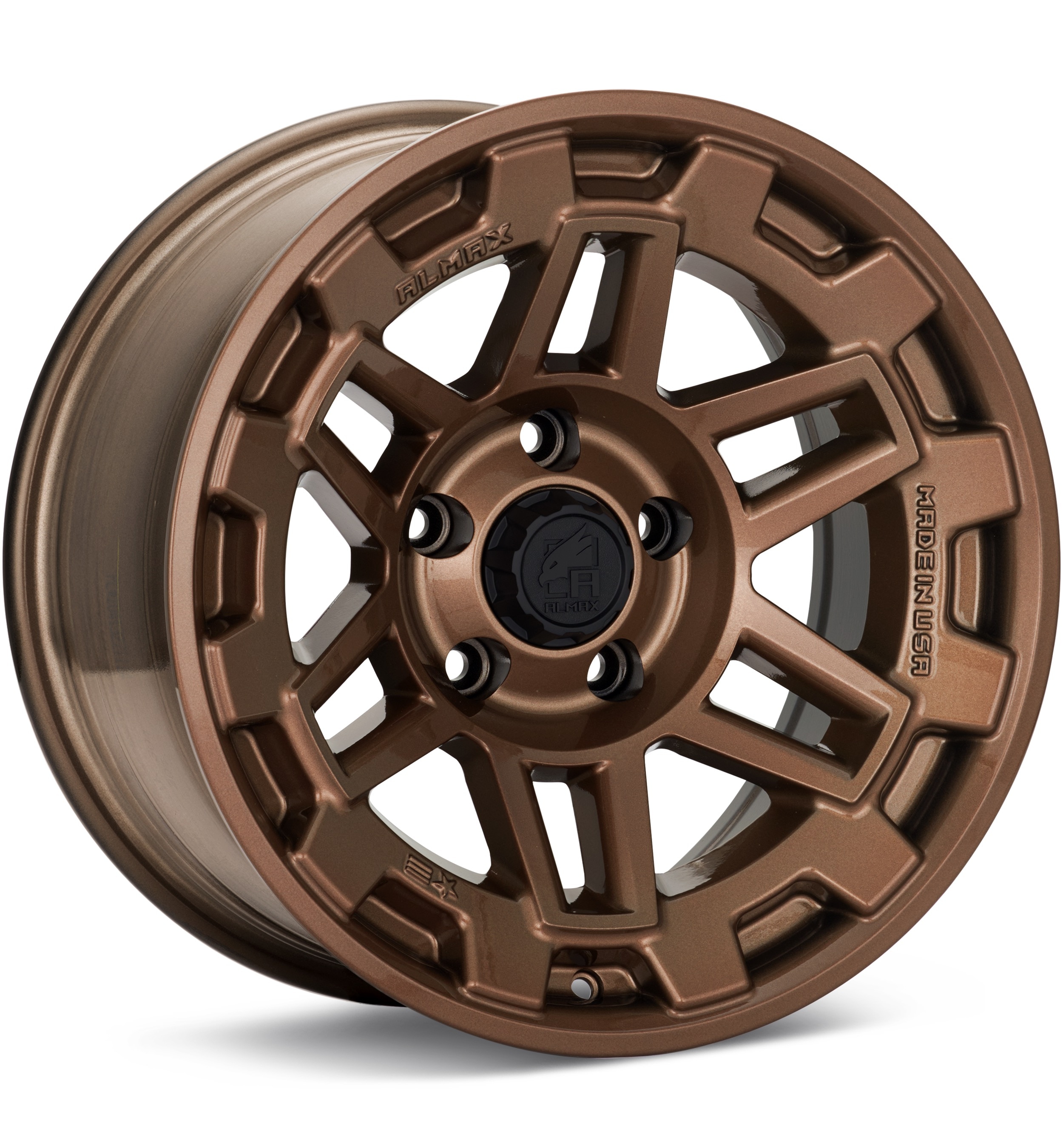 ALMAX USA AM-802 Bronze Wheels 17 In 17x9 -10