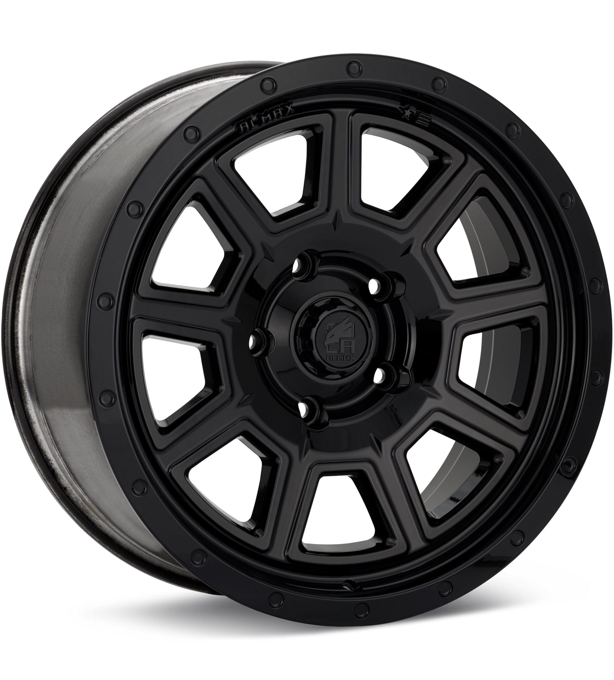 Almax Usa Am-803 Gloss Black Wheels 17 In 17x8.5 00 Am3178551270gb