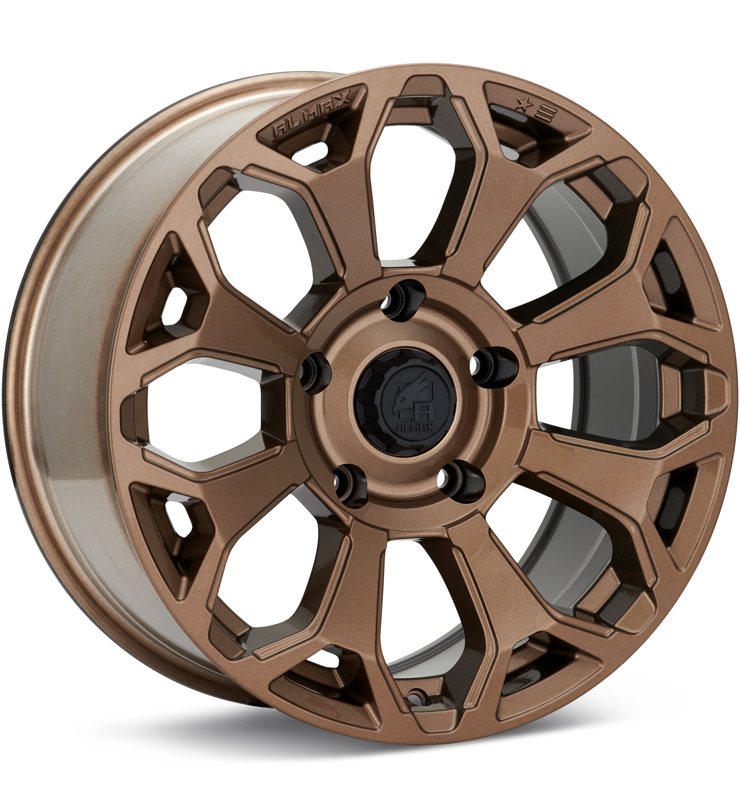 Almax Usa Am-804 Bronze Wheels 18 In 18x9 +18 Am41890613918gbz