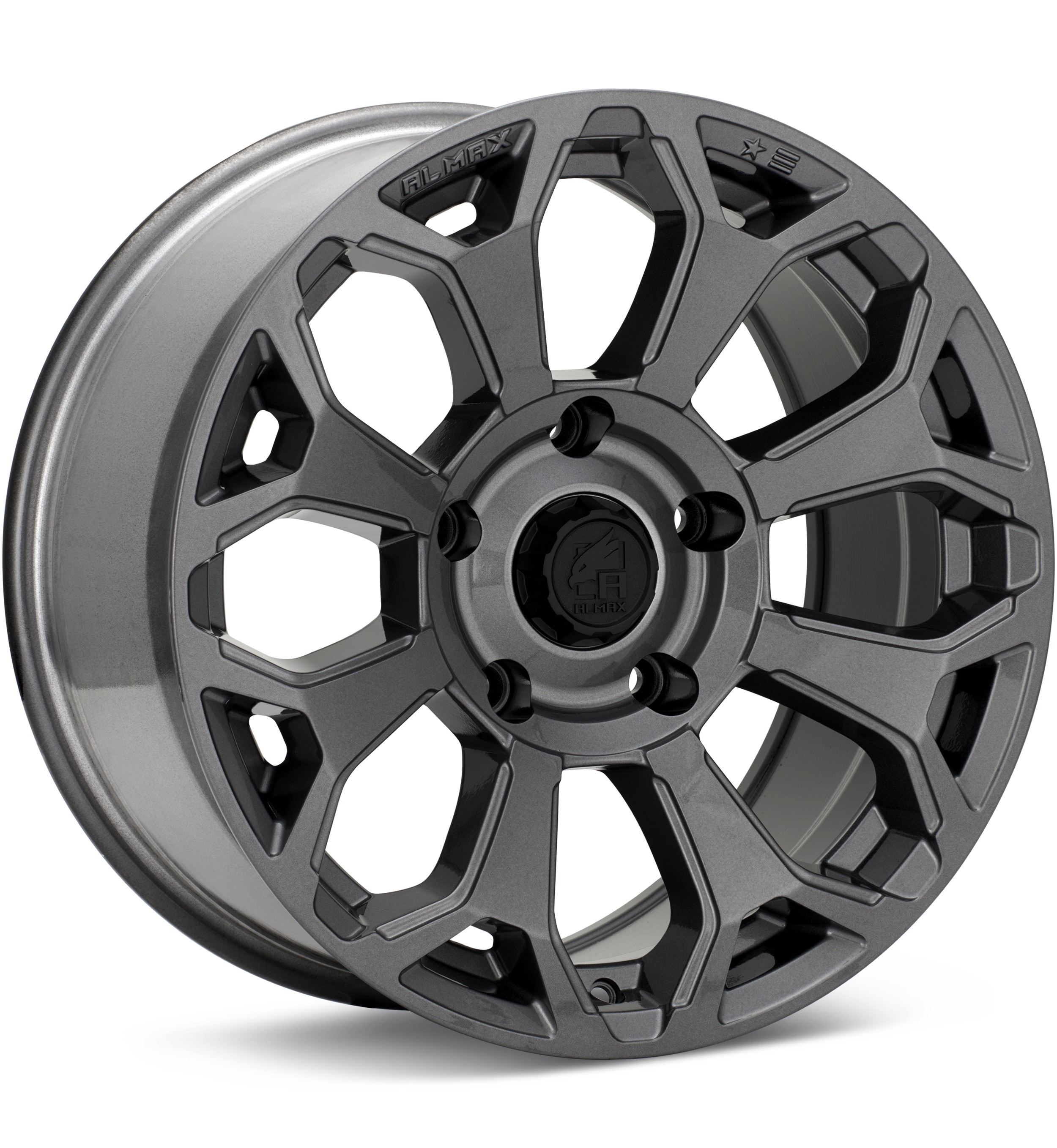ALMAX USA AM-804 Grey Wheels 18 In 18x9 +20