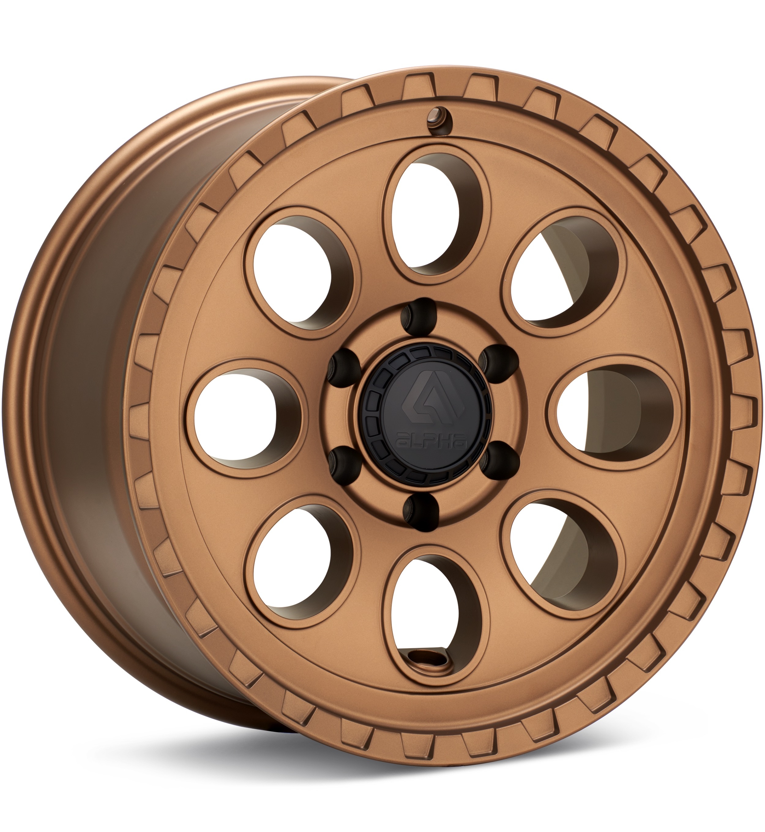 ALPHAequipt Bravo Bronze Wheels 17 In 17x9 00