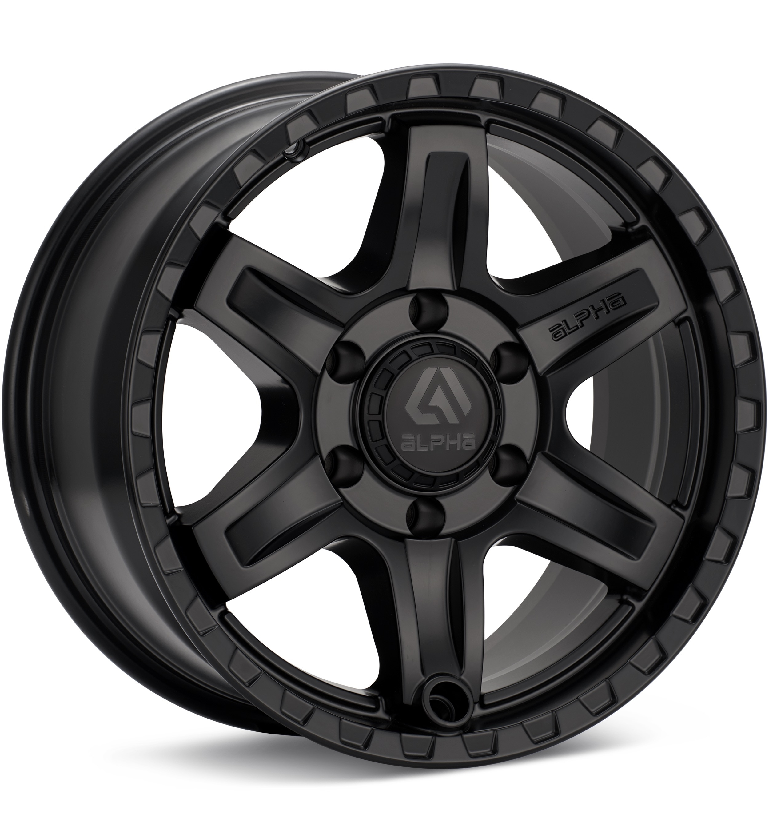 ALPHAequipt Delta Black Wheels 17 In 17x8.5 +00