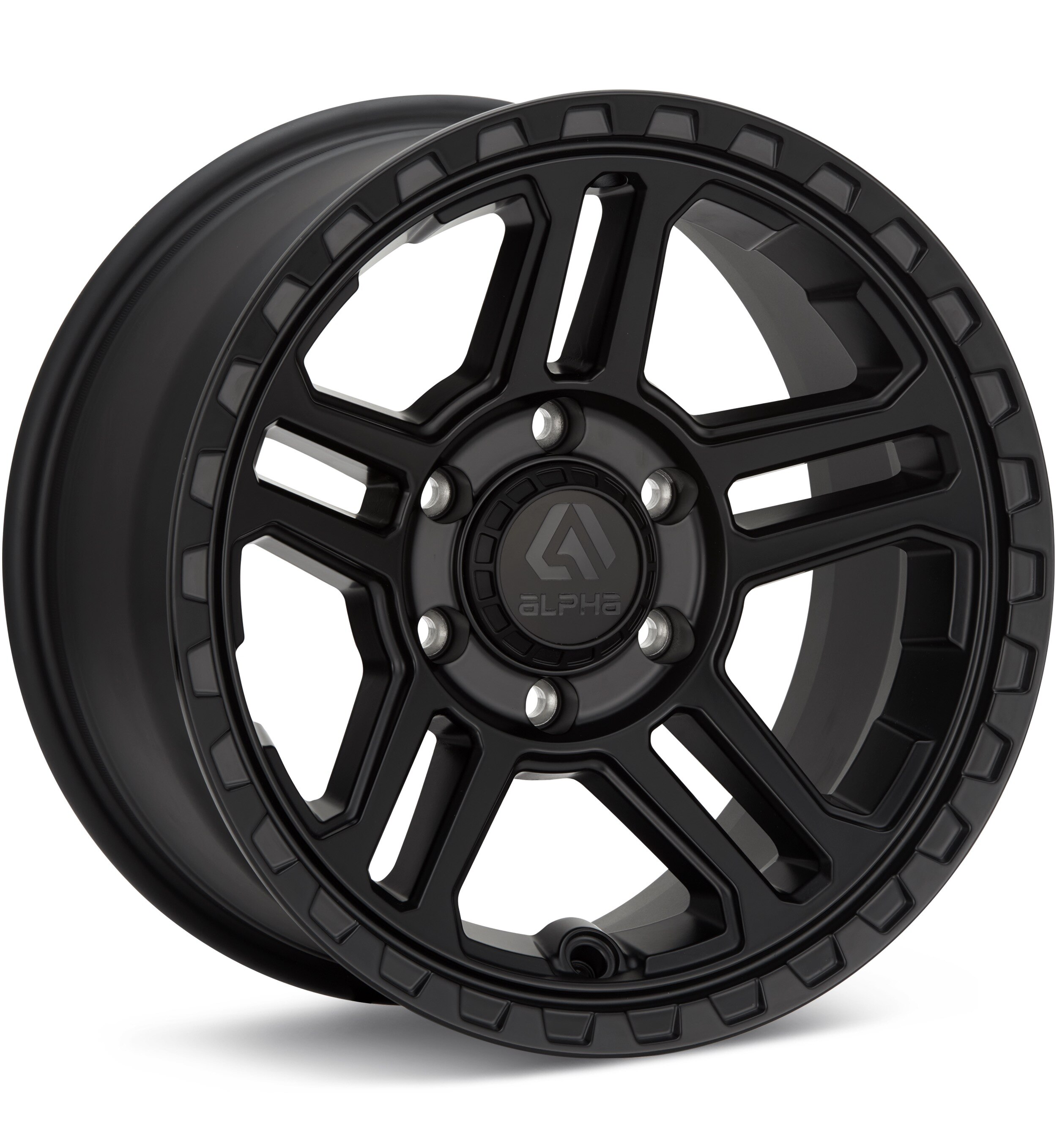 ALPHAequipt Grenade Black Wheels 17 In 17x7.5 +35