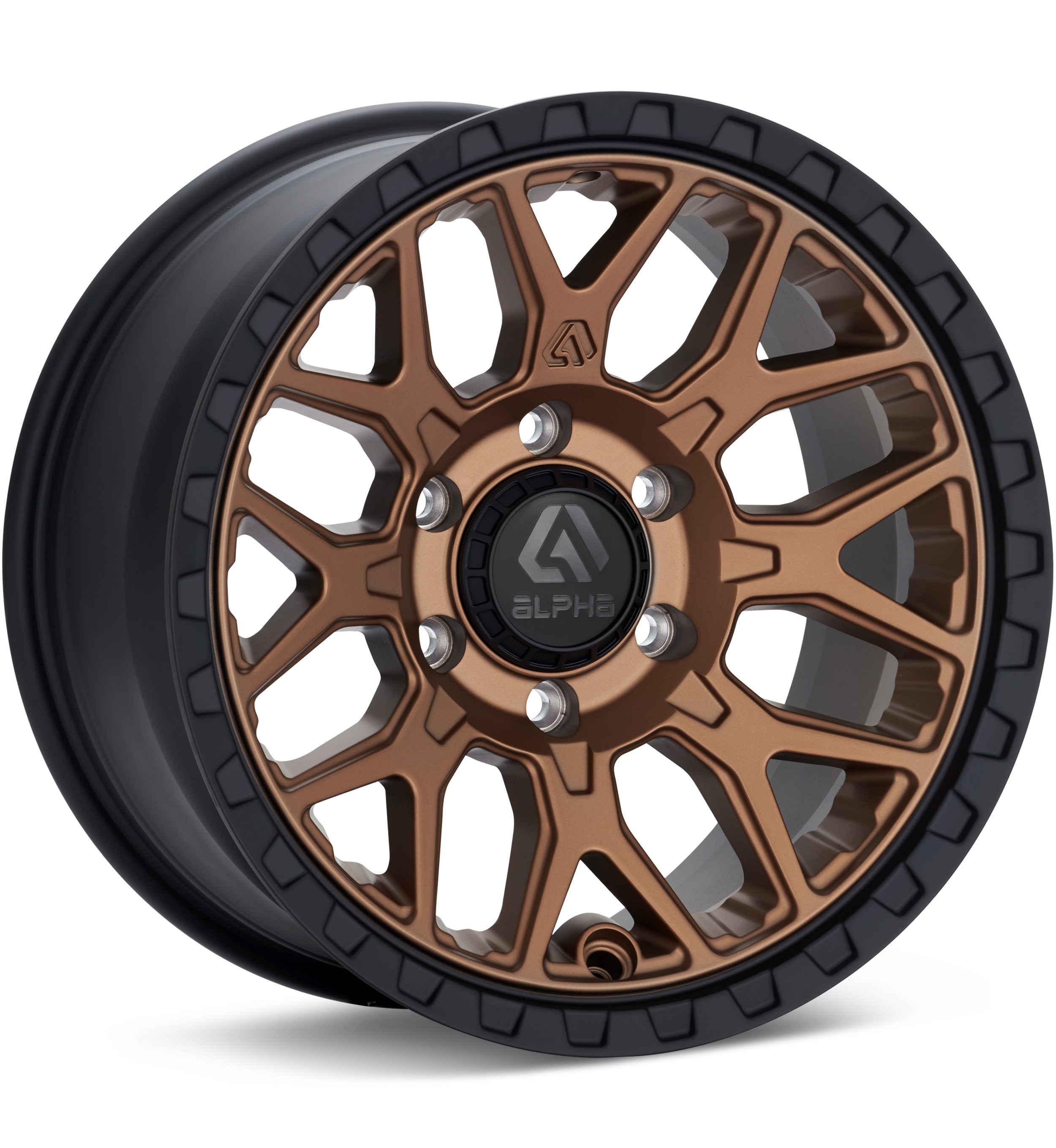 ALPHAequipt Halo Bronze w/Black Lip Wheels 17 In 17x8.5 00