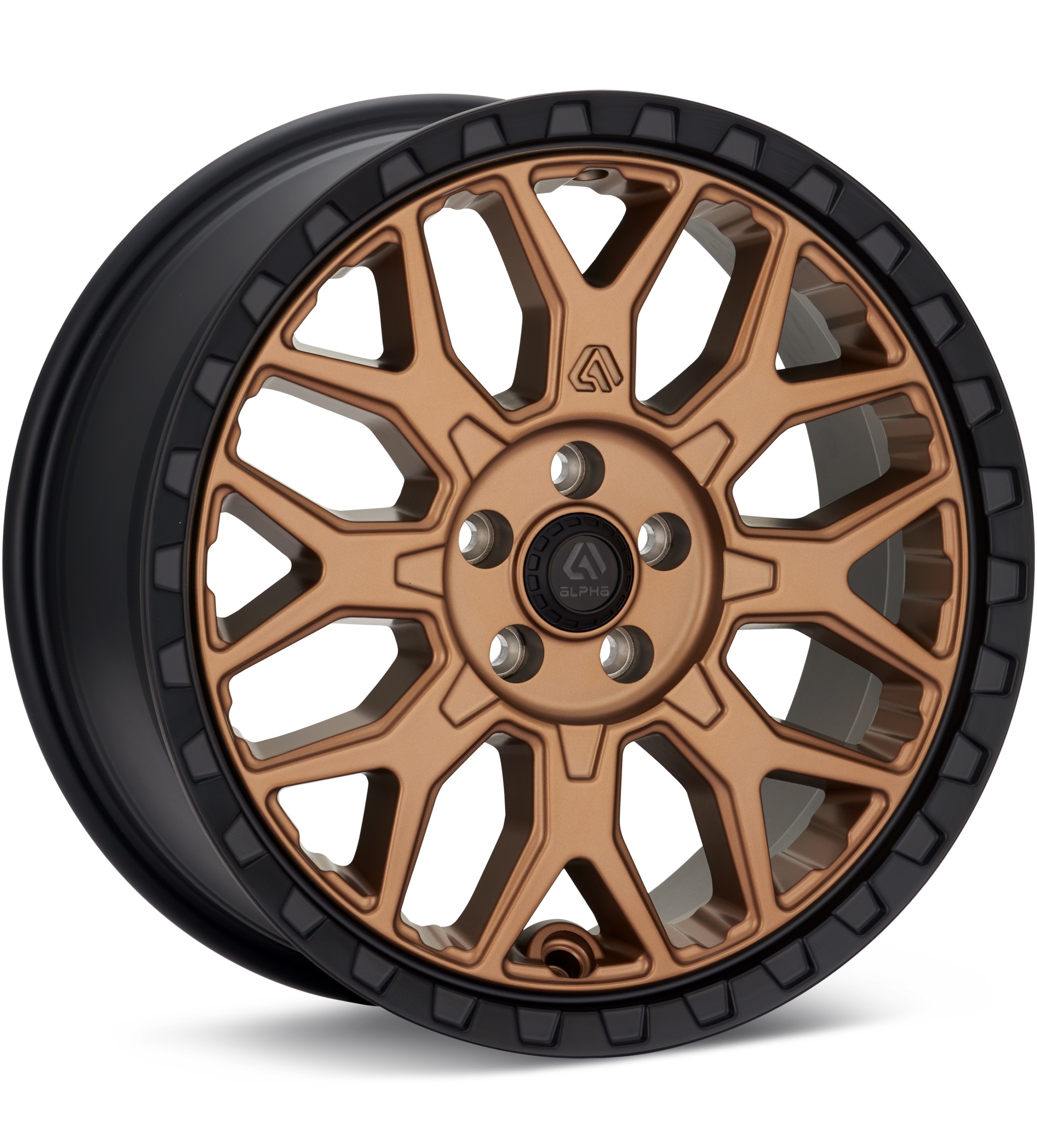 ALPHAequipt Halo CUV Bronze w/Black Lip Wheels 17 In 17x7.5 +35