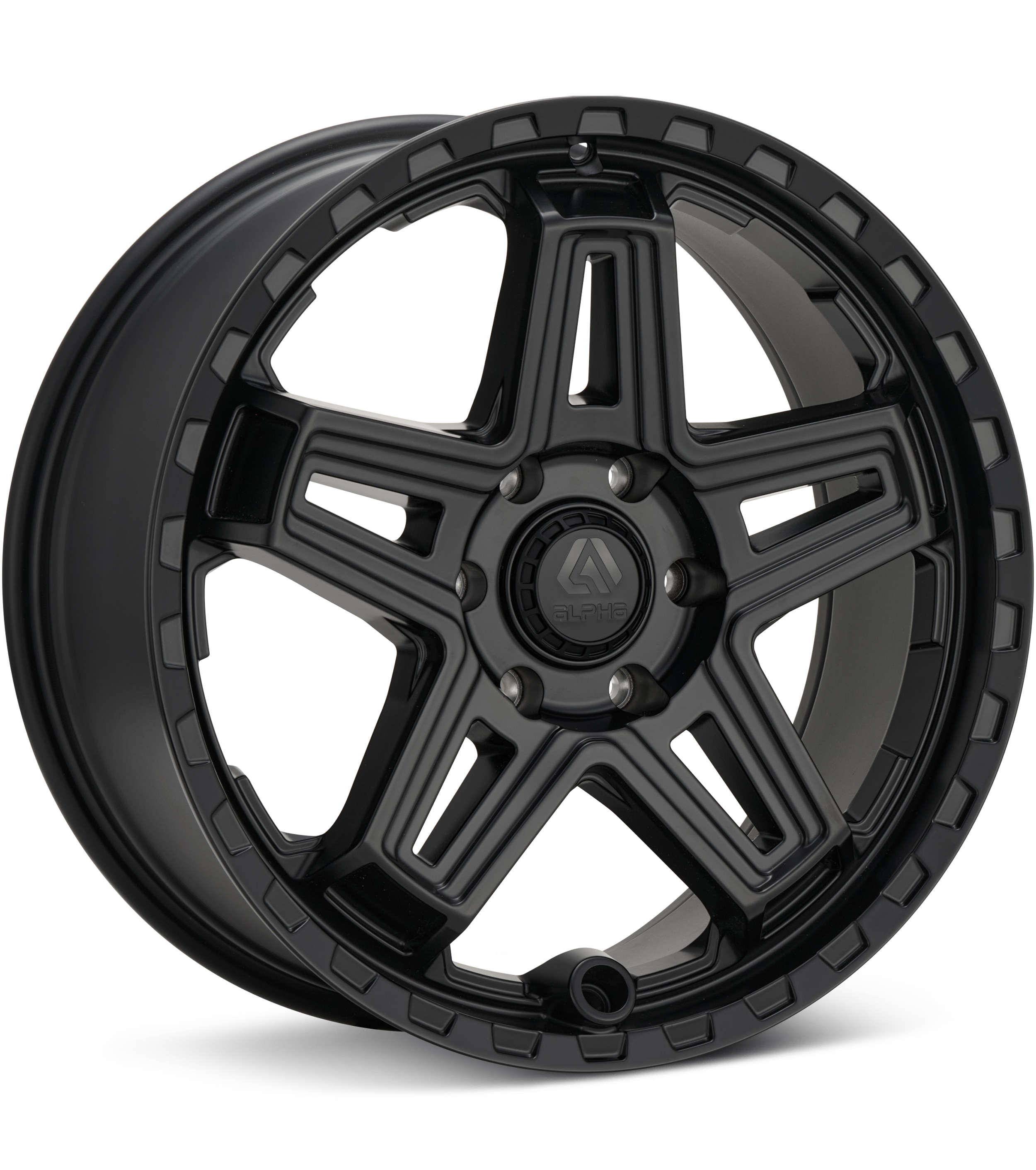 ALPHAequipt Intel Black Wheels 20 In 20x8.5 +35