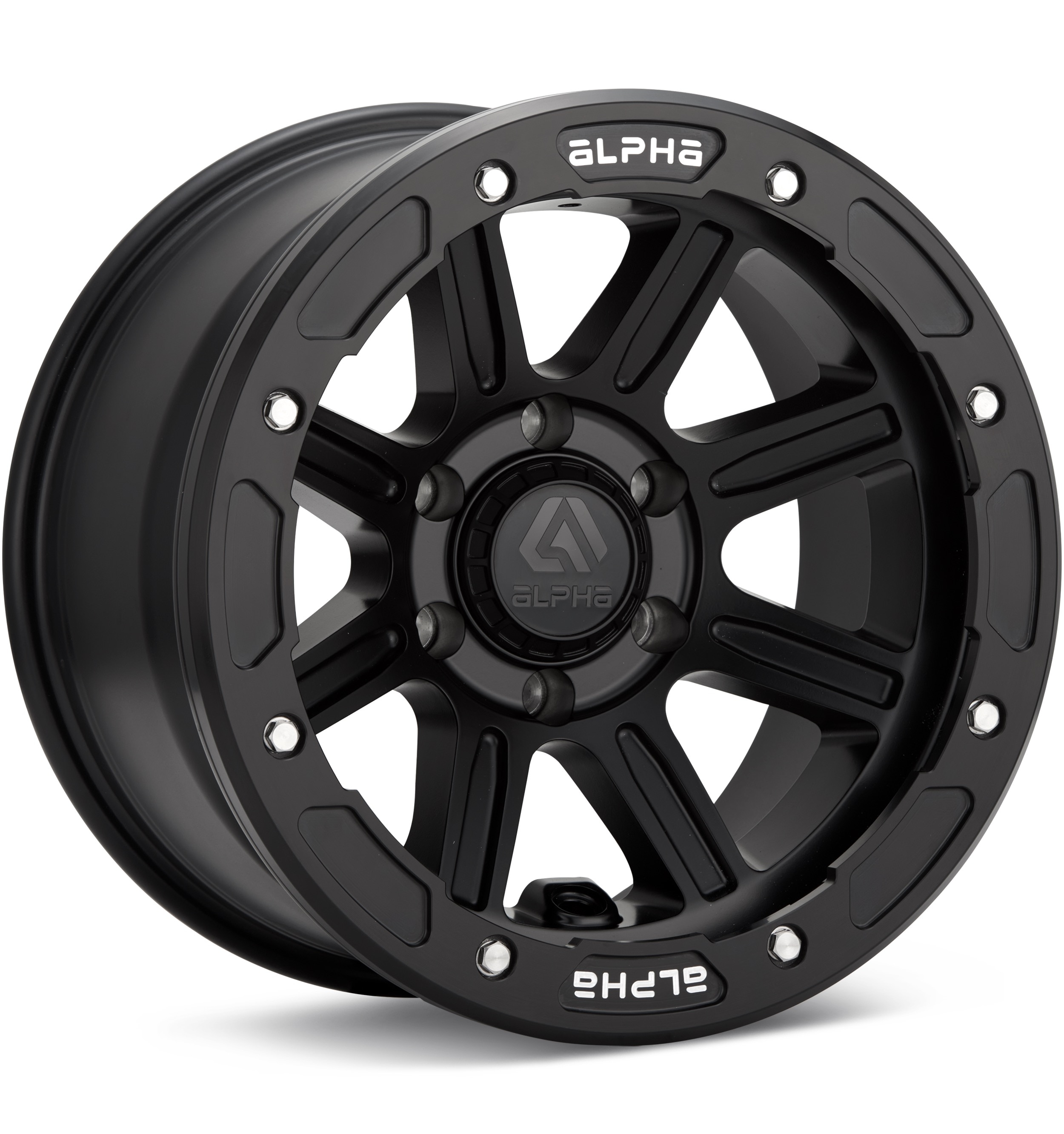 ALPHAequipt xCommander Matte Black w/Black Ring Wheels 17 In 17x9 00