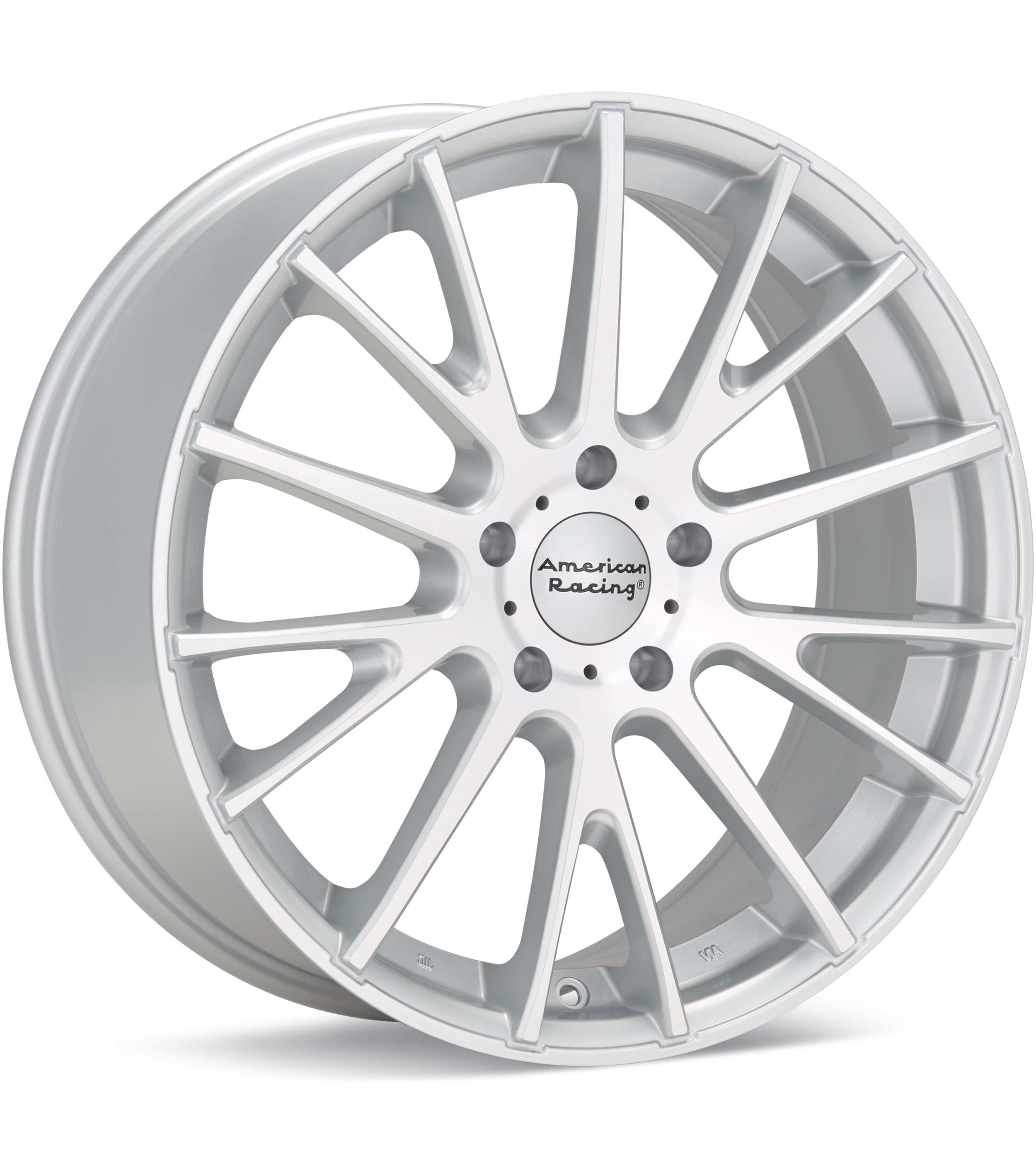 American Racing AR904 Silver Machined w/Clearcoat Wheels 16 In 16x7 40