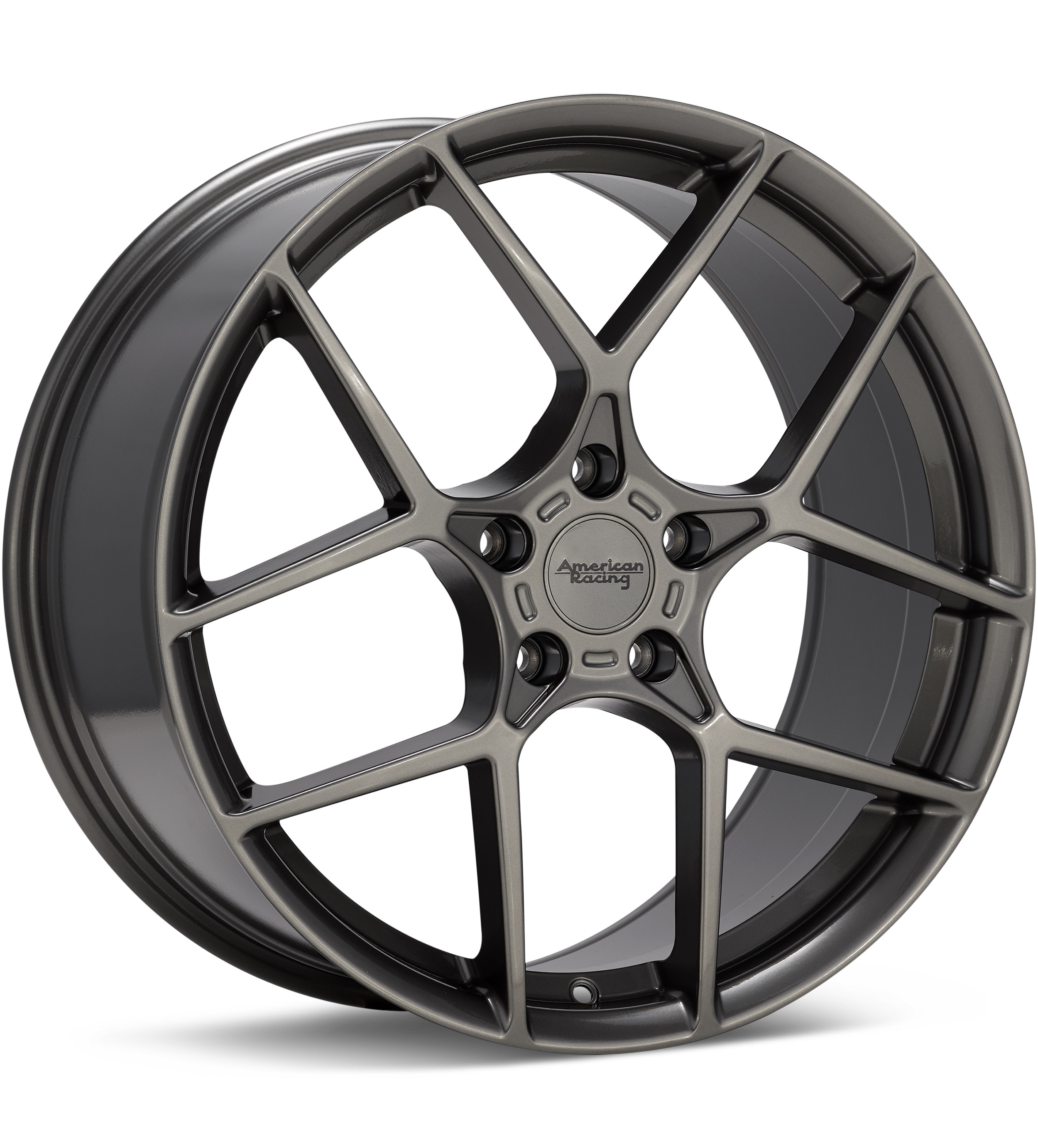 American Racing AR924 Graphite Silver Wheels 19 In 19x8.5 50