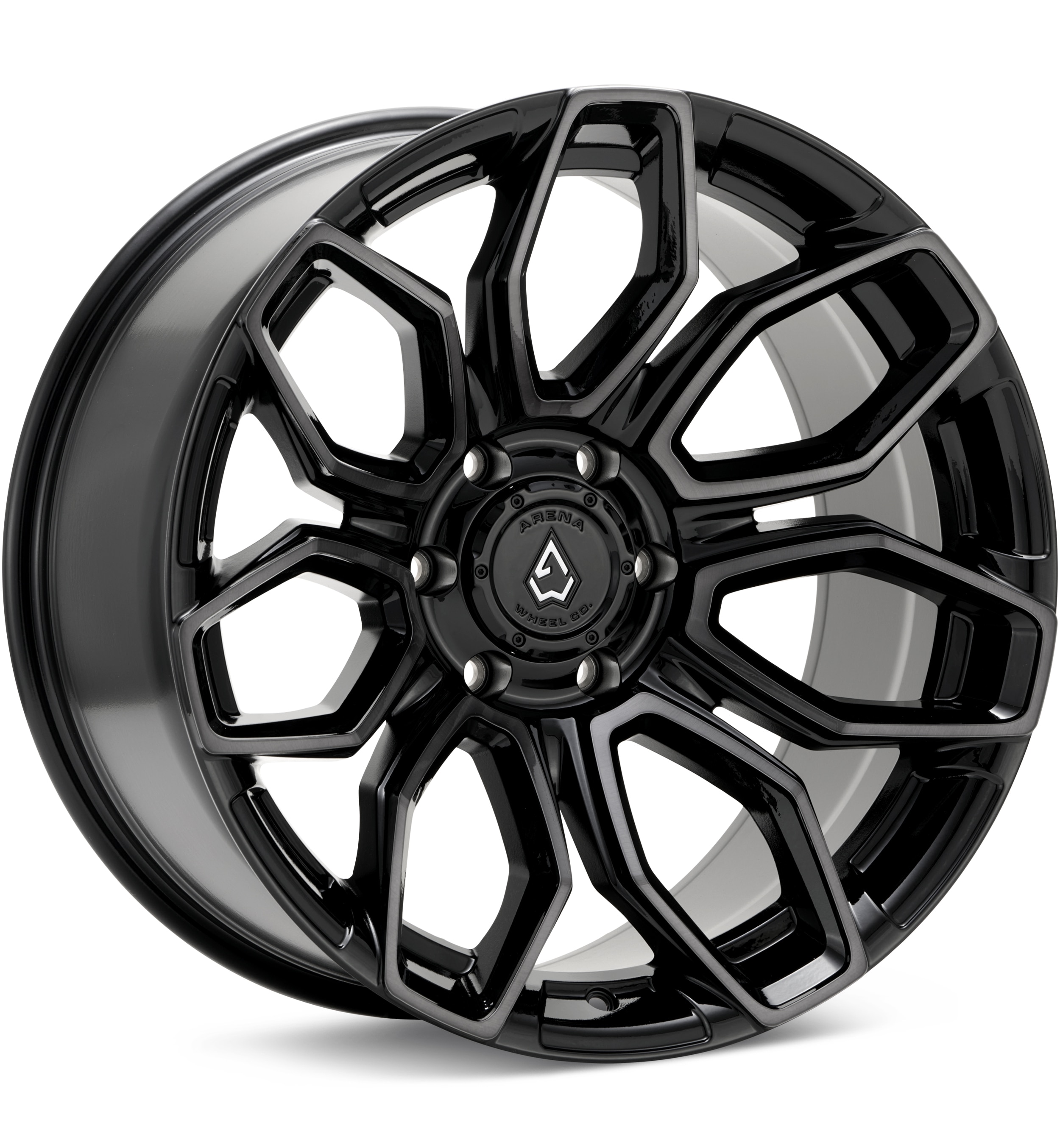 Arena Wheel Cobra A116 Gloss Black Machine w/DarkTint Wheels 20 In 20x9 +20 A116209089P02010