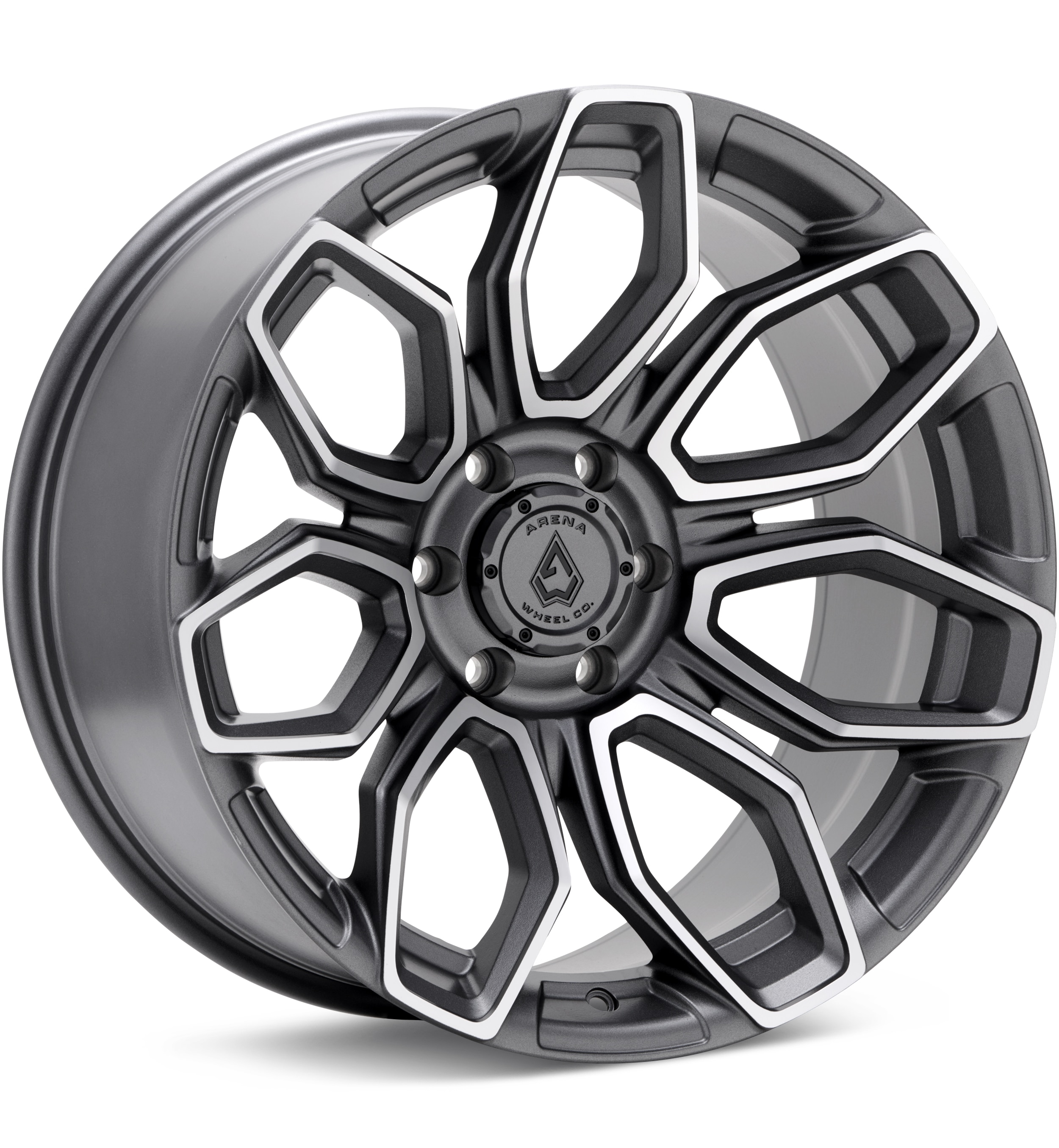 Arena Wheel Cobra A116 Machined w/Gunmetal Accent Wheels 20 In 20x9 +20 A116209089P02007