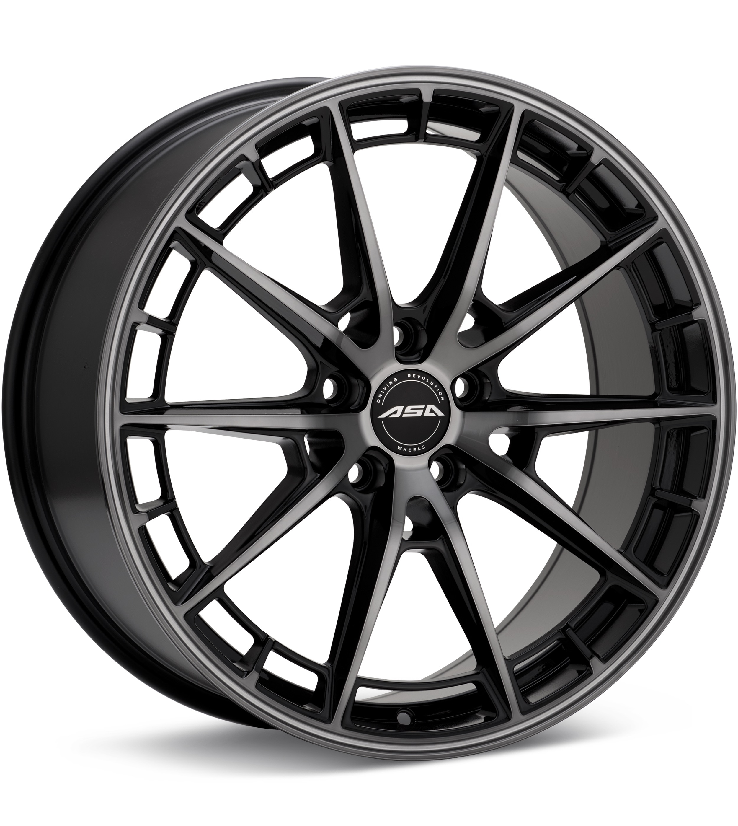 ASA GT19 Black Machined w/Dark Tint Wheels 20 In 20x8.5 +18