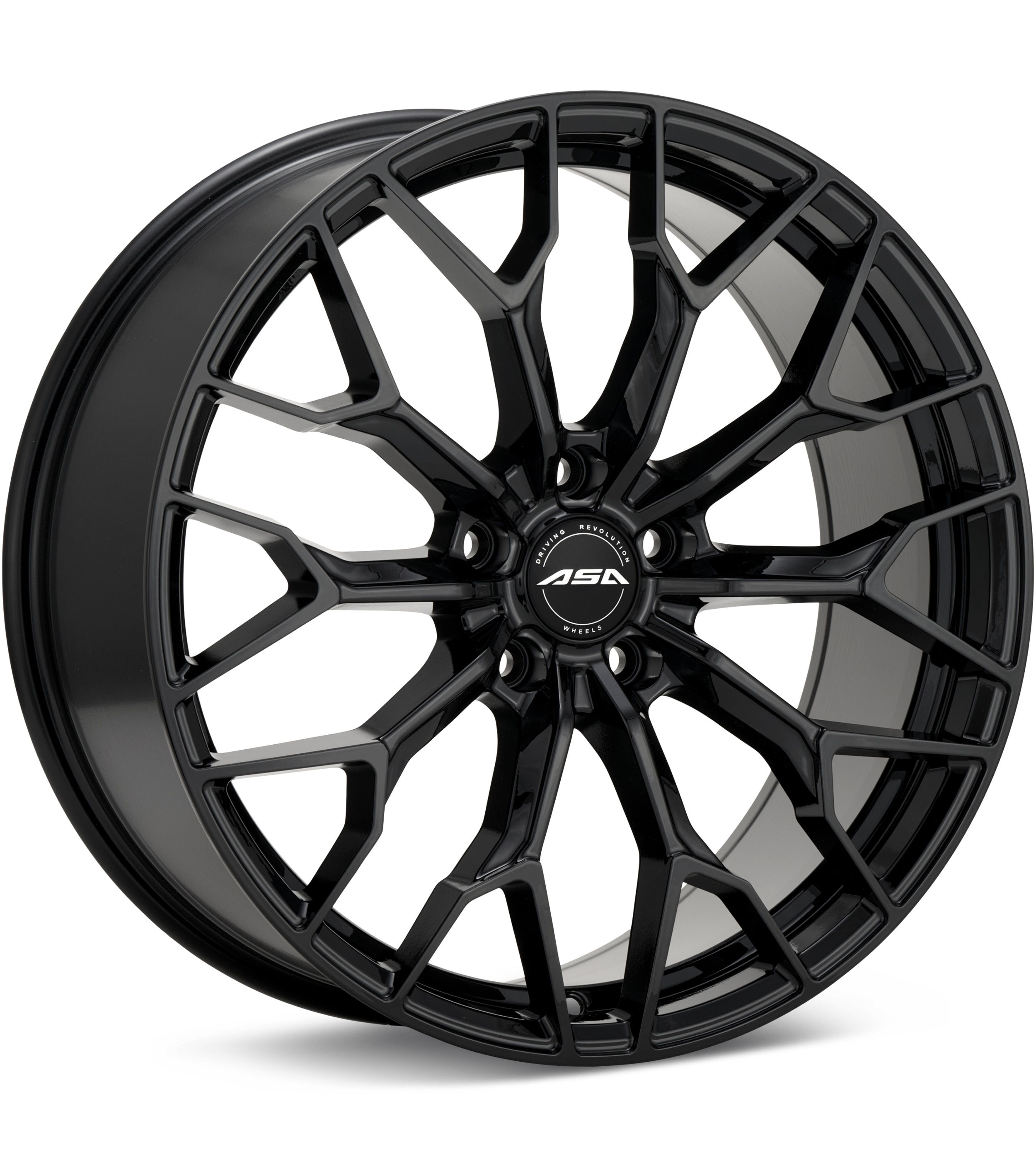 ASA GT21 Gloss Black Wheels 19 In 19x8 +45 GT219809GB