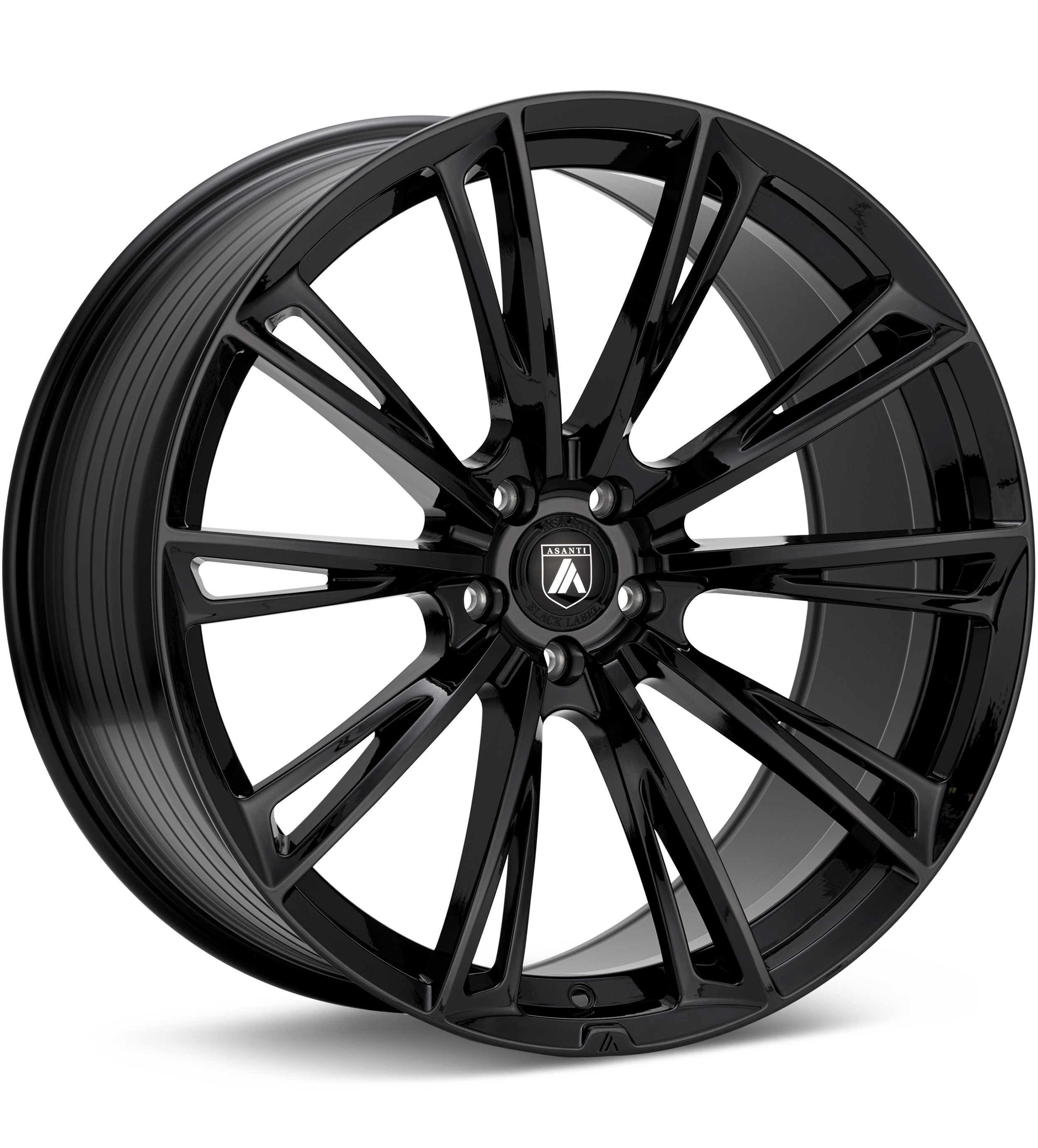 ASANTI Black Label ABL-30 Gloss Black Wheels 20 In 20x10.5 +38