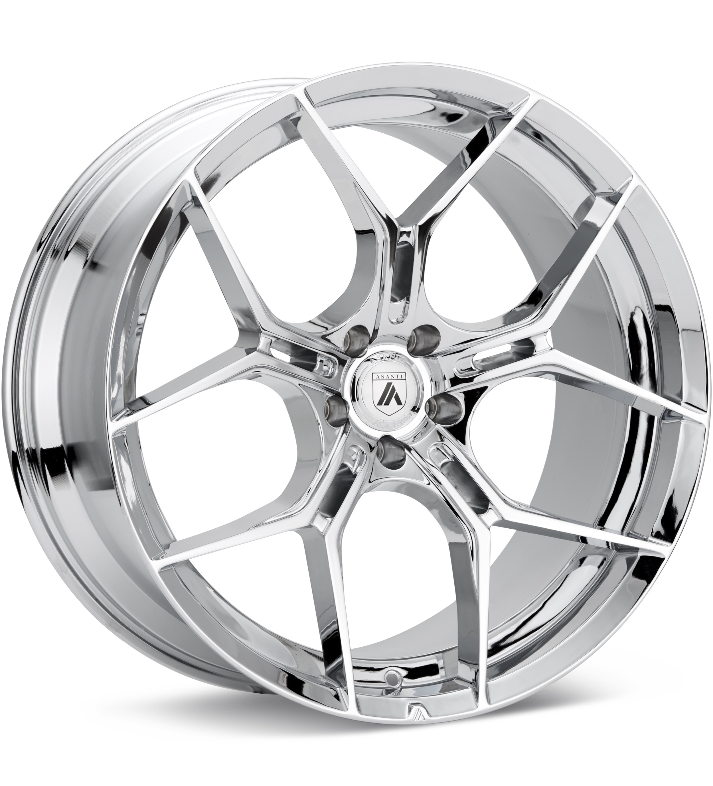 ASANTI Black Label ABL-37 Chrome Plated Wheels 22 In 22x9 +38