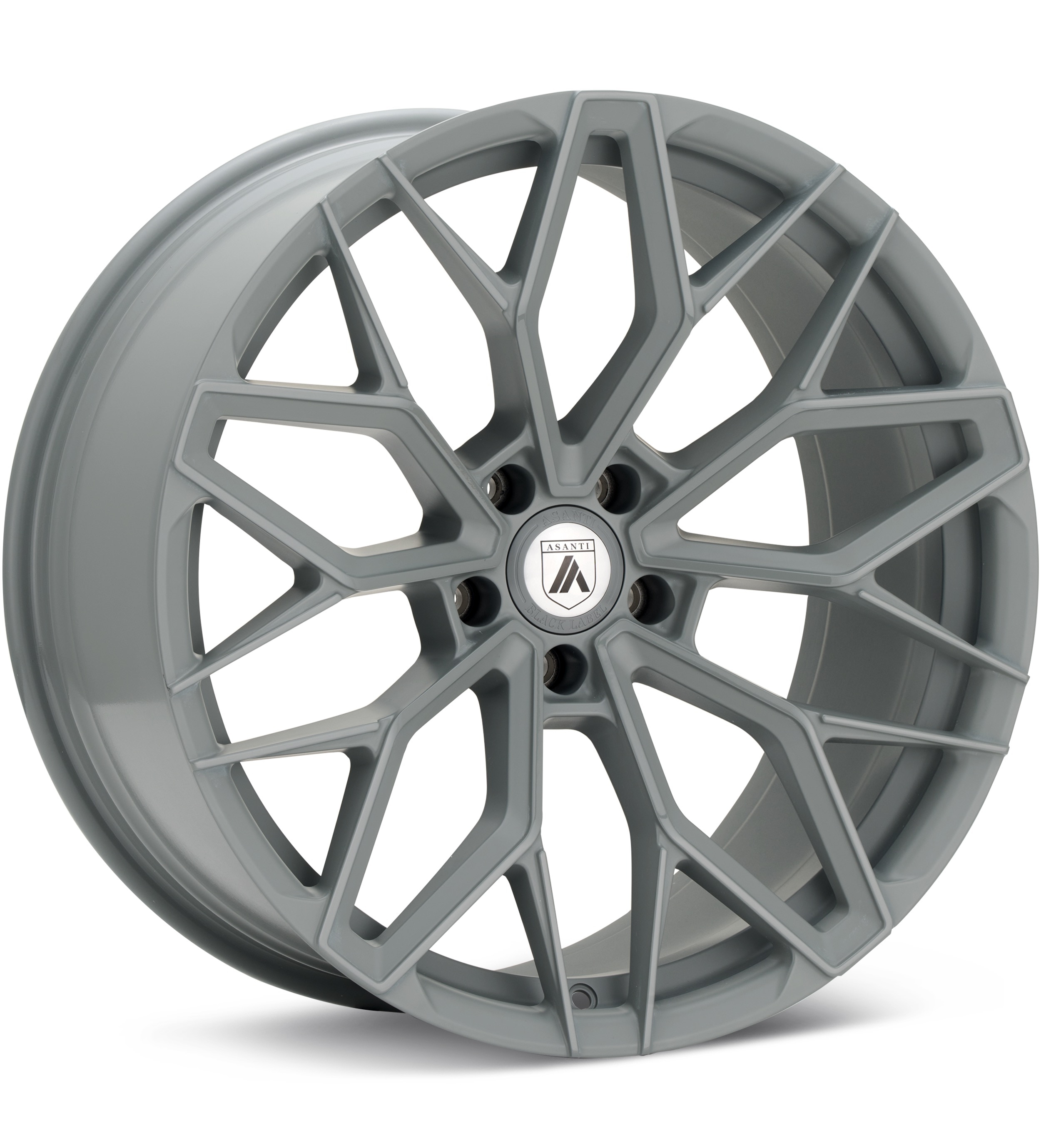 ASANTI Black Label ABL-39 Battleship Grey Wheels 20 In 20x9.5 +15