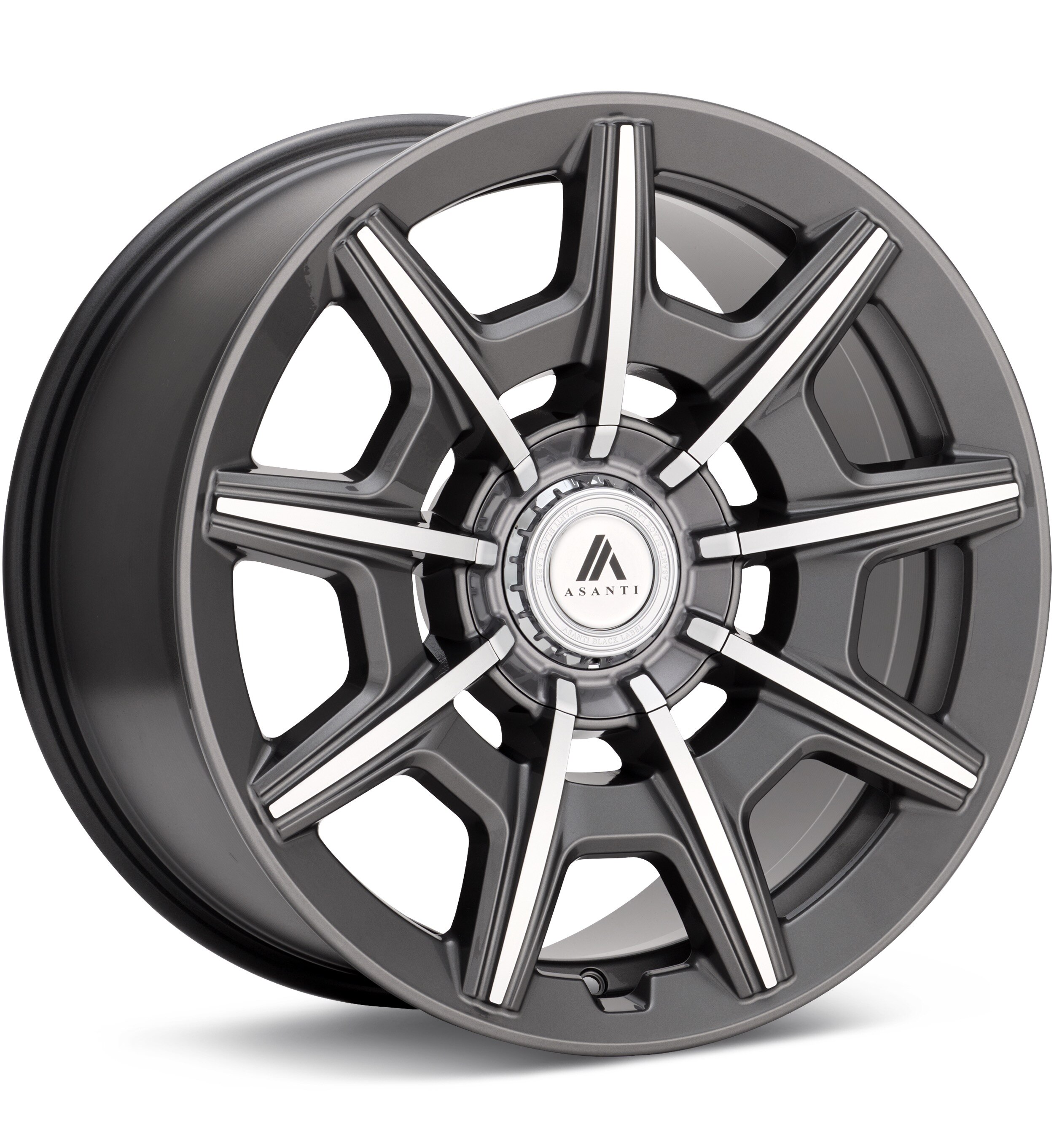 ASANTI Black Label, ASANTI Black Label ABL-41 Machined w/Anthracite Accent Wheels 20 In 20x9 +35 AB041AD20904635