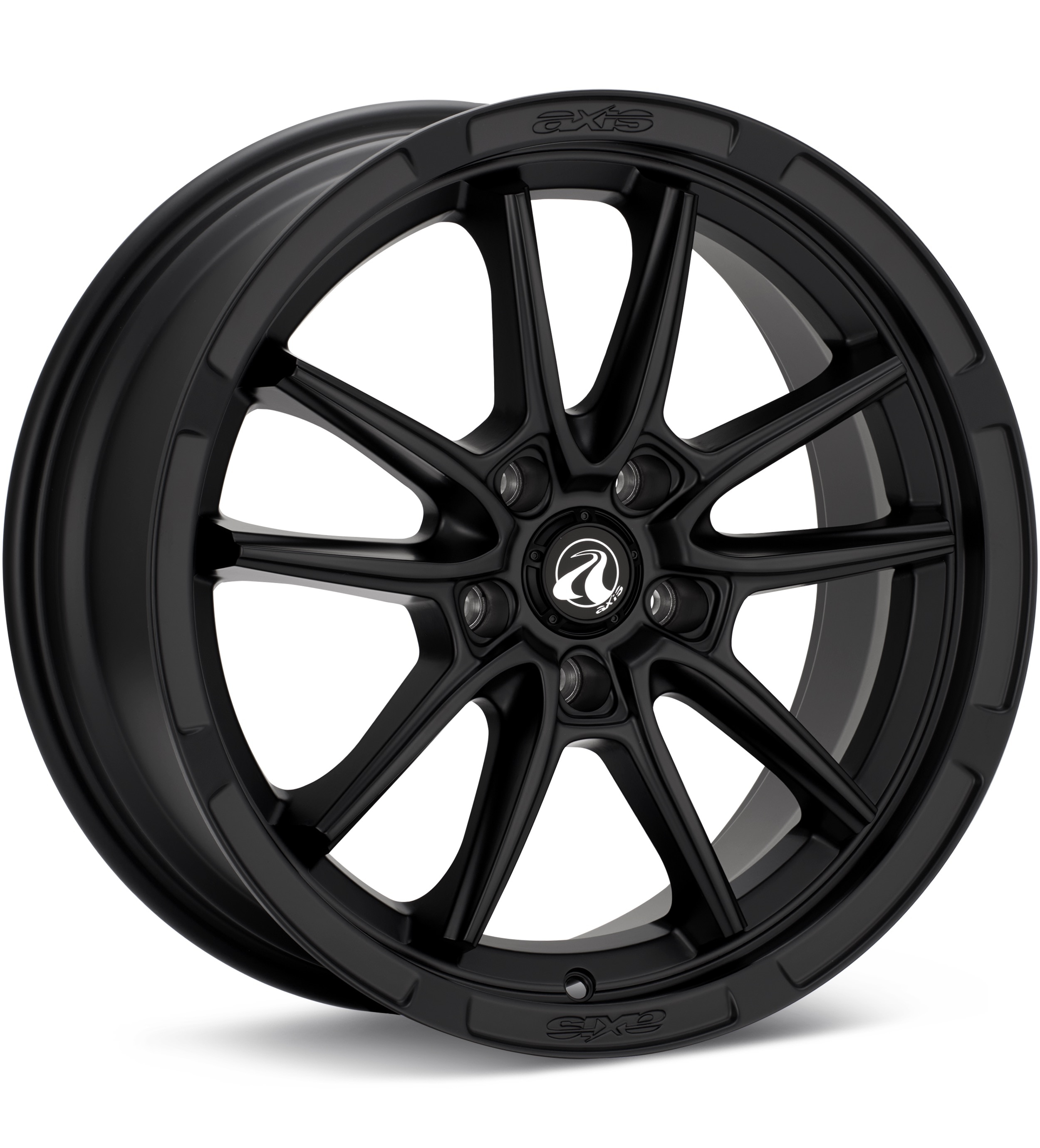 Axis Sport AX2 Black Wheels 18 In 18x8 +35