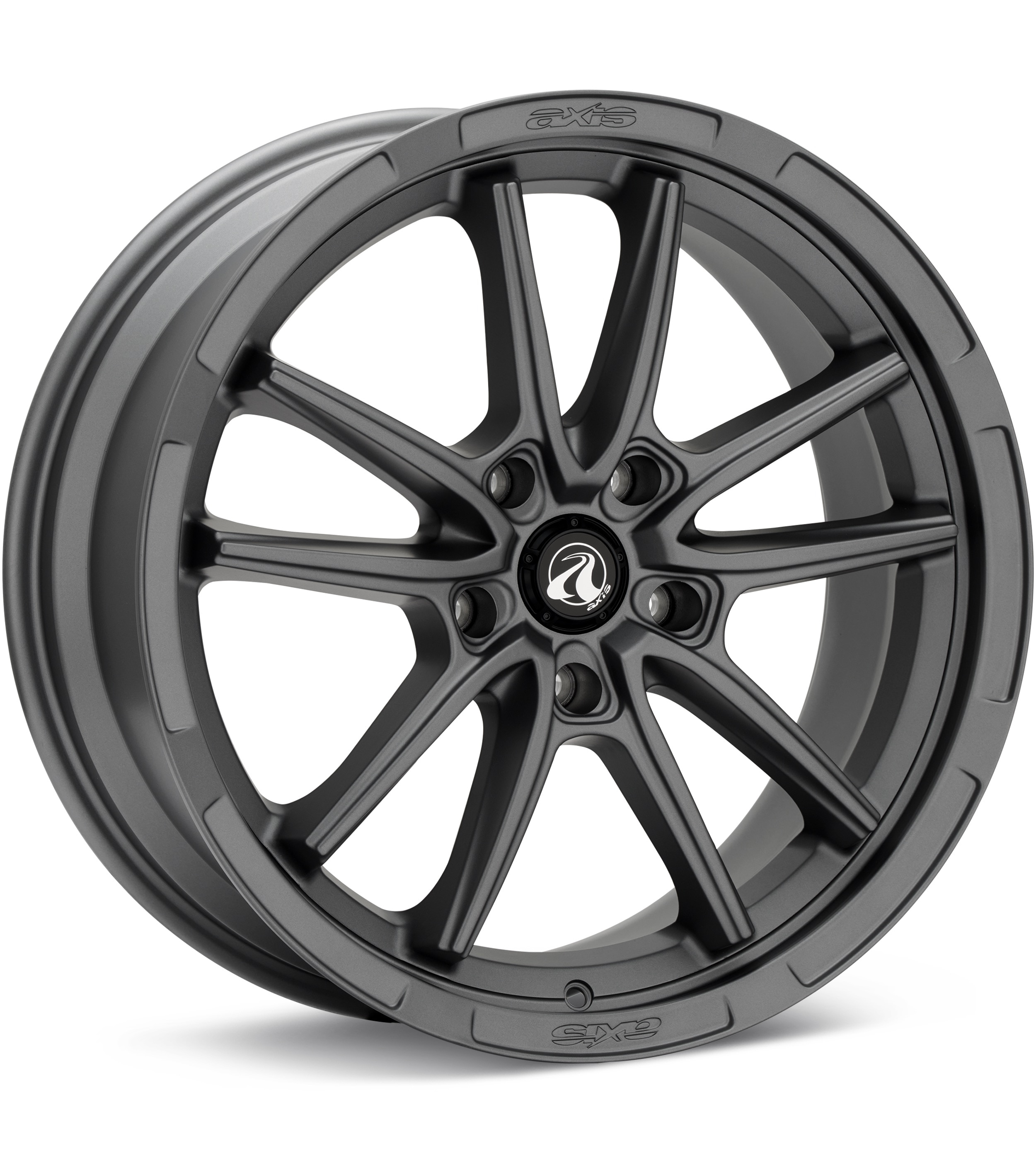 Axis Sport AX2 Grey Wheels 18 In 18x8 +35