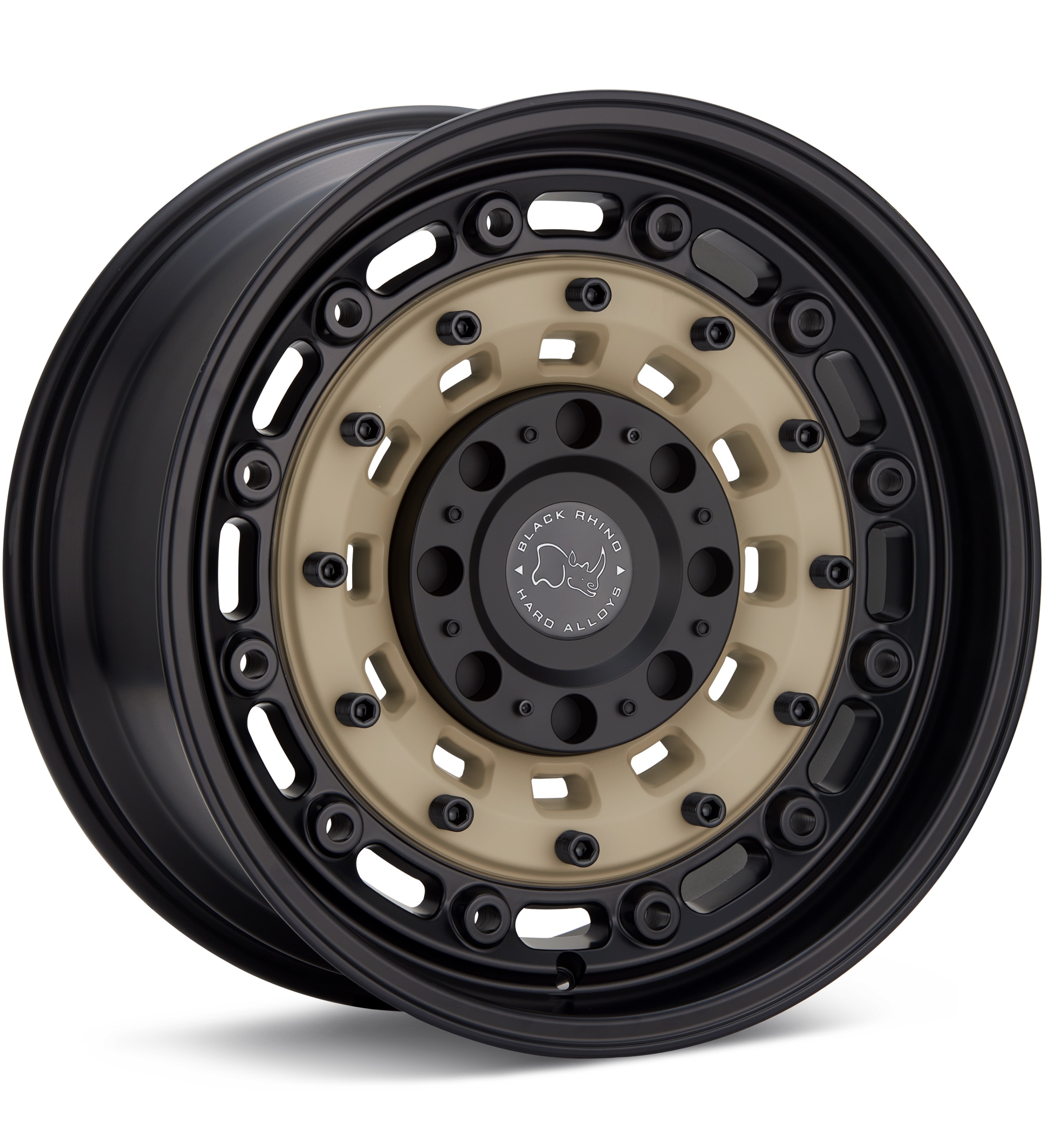 Black Rhino Arsenal Sand on Black Wheels 17 In 17x8 +38