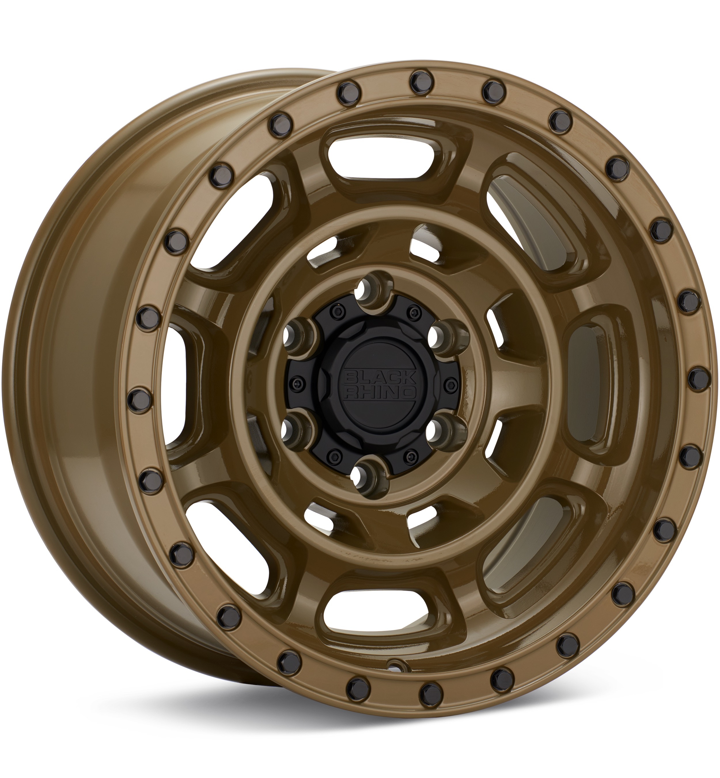 Black Rhino Convoy Gator Green Wheels 17 In 17x8.5 -10