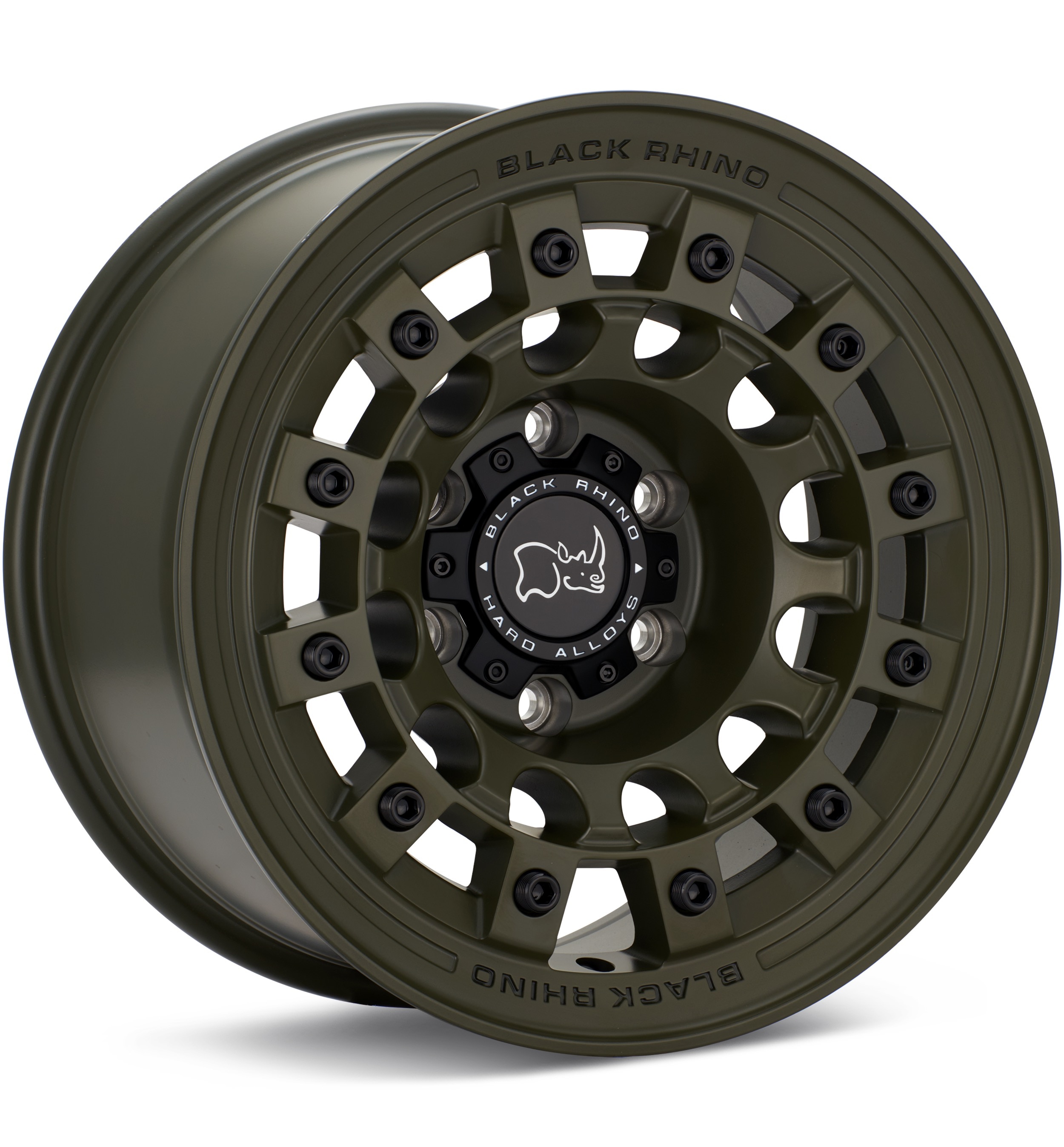Black Rhino Fuji Olive Drab Green Wheels 17 In 17x9 -12