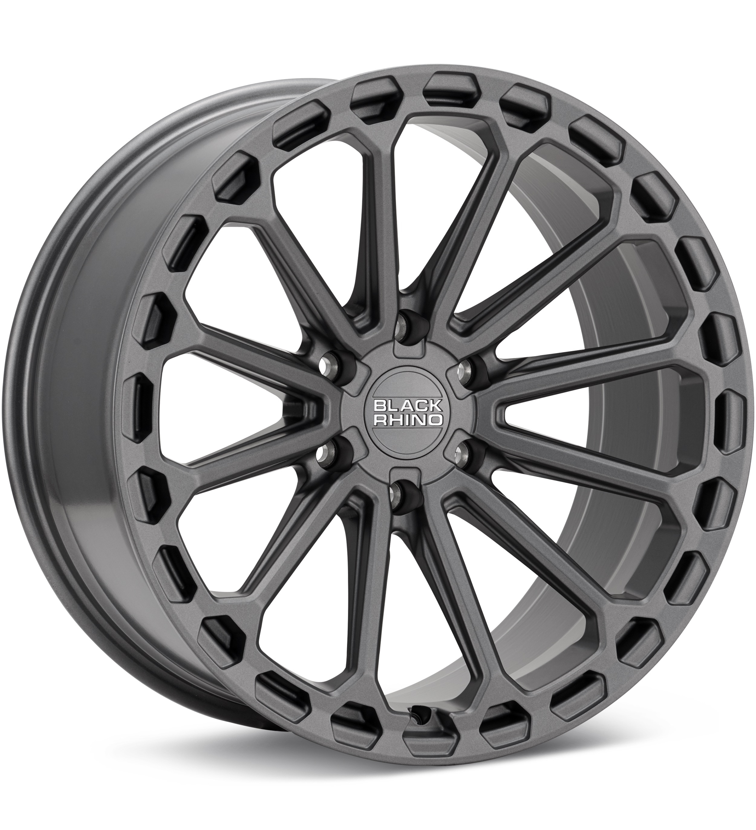 Black Rhino Kaizen Matte Gunmetal Wheels 20 In 20x9.5 +18