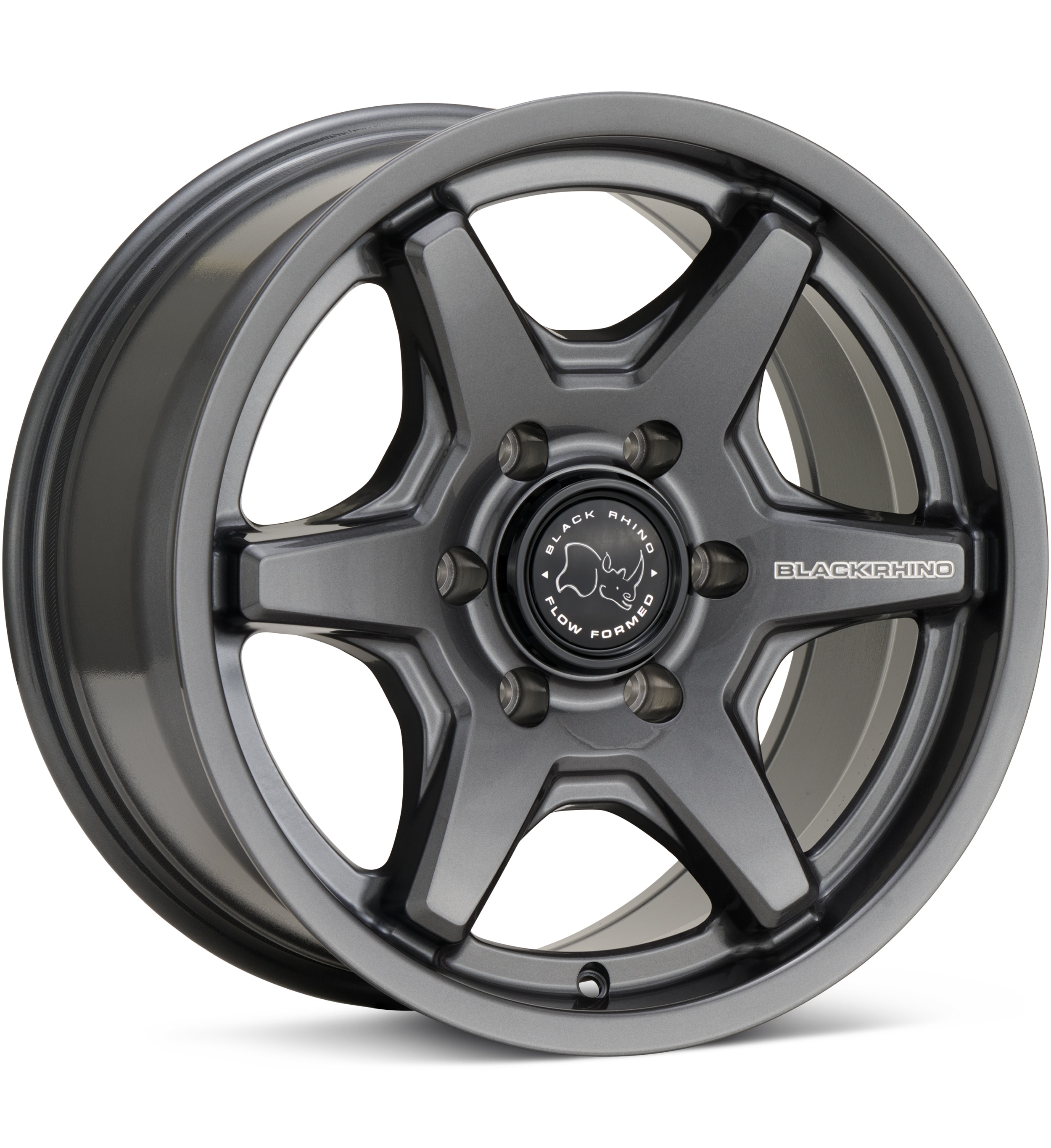 Black Rhino, Black Rhino Kuma Gloss Gunmetal Wheels 17 In 17x8.5 +25 BR035AX17856825